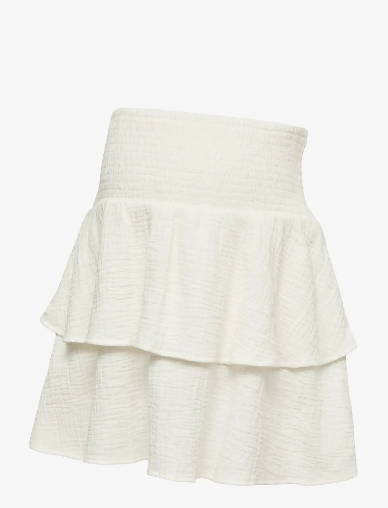 Vero Moda Maternity - VMMNATALI SMOCK SHORT SKIRT WVN - püksid - snow white - 0