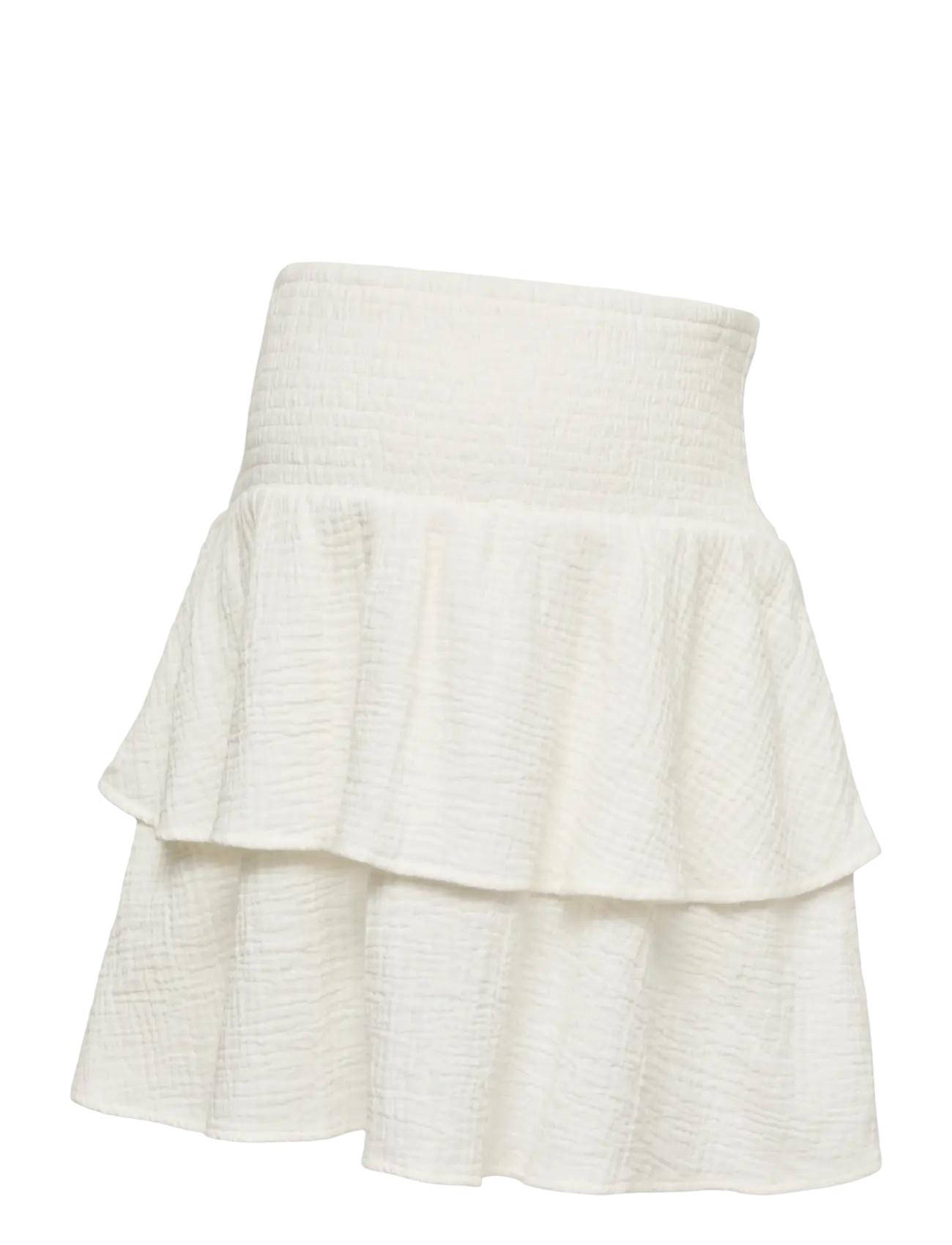 Vero Moda Maternity VMMNATALI SMOCK SHORT SKIRT WVN - Röcke - SNOW WHITE / white