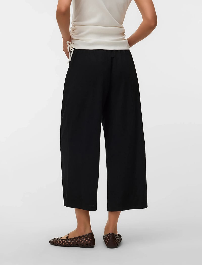 Vero Moda Maternity - VMMJASMINE WIDE CULOTTE PANTS JRS - culottes - black - 3