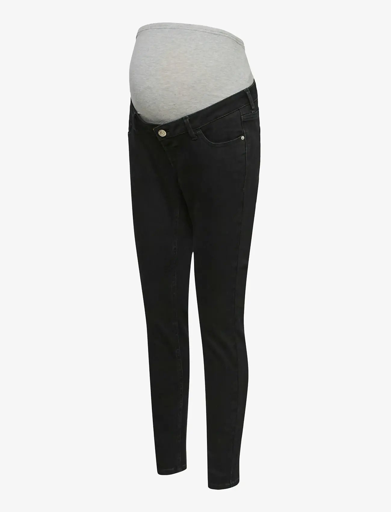 Vero Moda Maternity - VMMPOLLY MR SKINNY JEANS RA135 - underdele - black - 1
