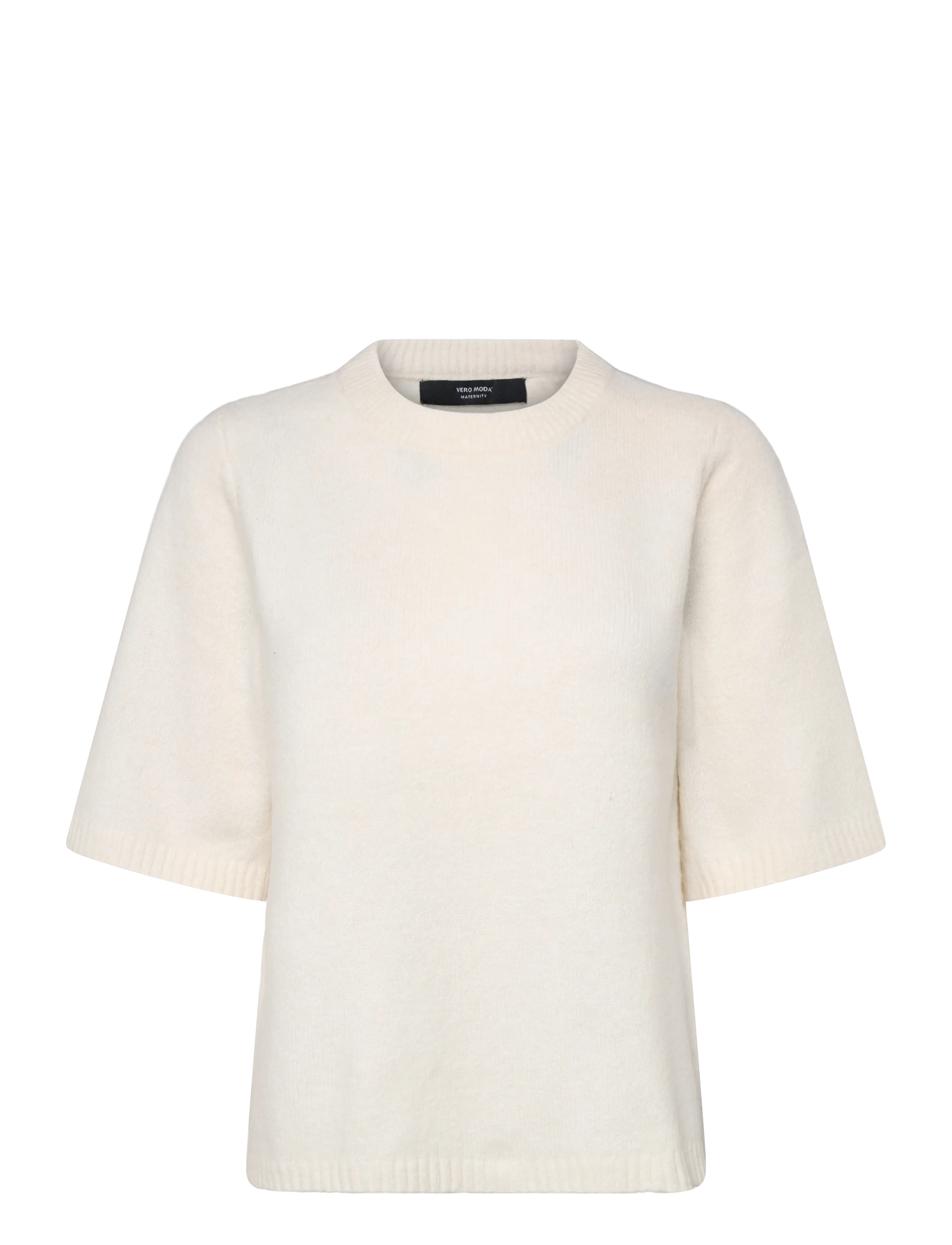 Vero Moda Maternity VMMBOOM 2/4 O-NK OVERSIZE PULLOVE - Tøj - BIRCH / cream