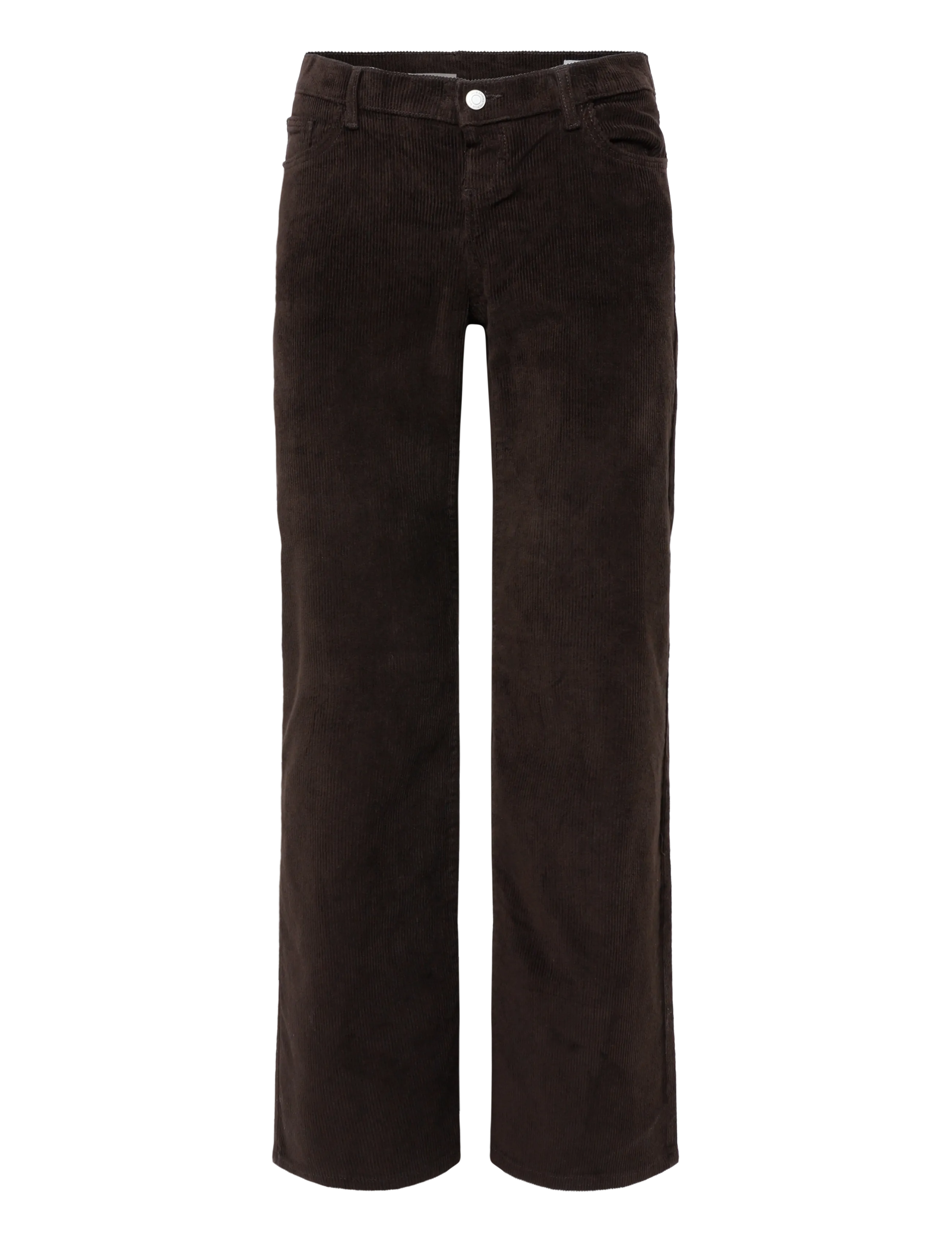 Vero Moda Maternity VMMTESSA HR WIDE CORDUROY PANTS - Püksid - CHOCOLATE TORTE / brown