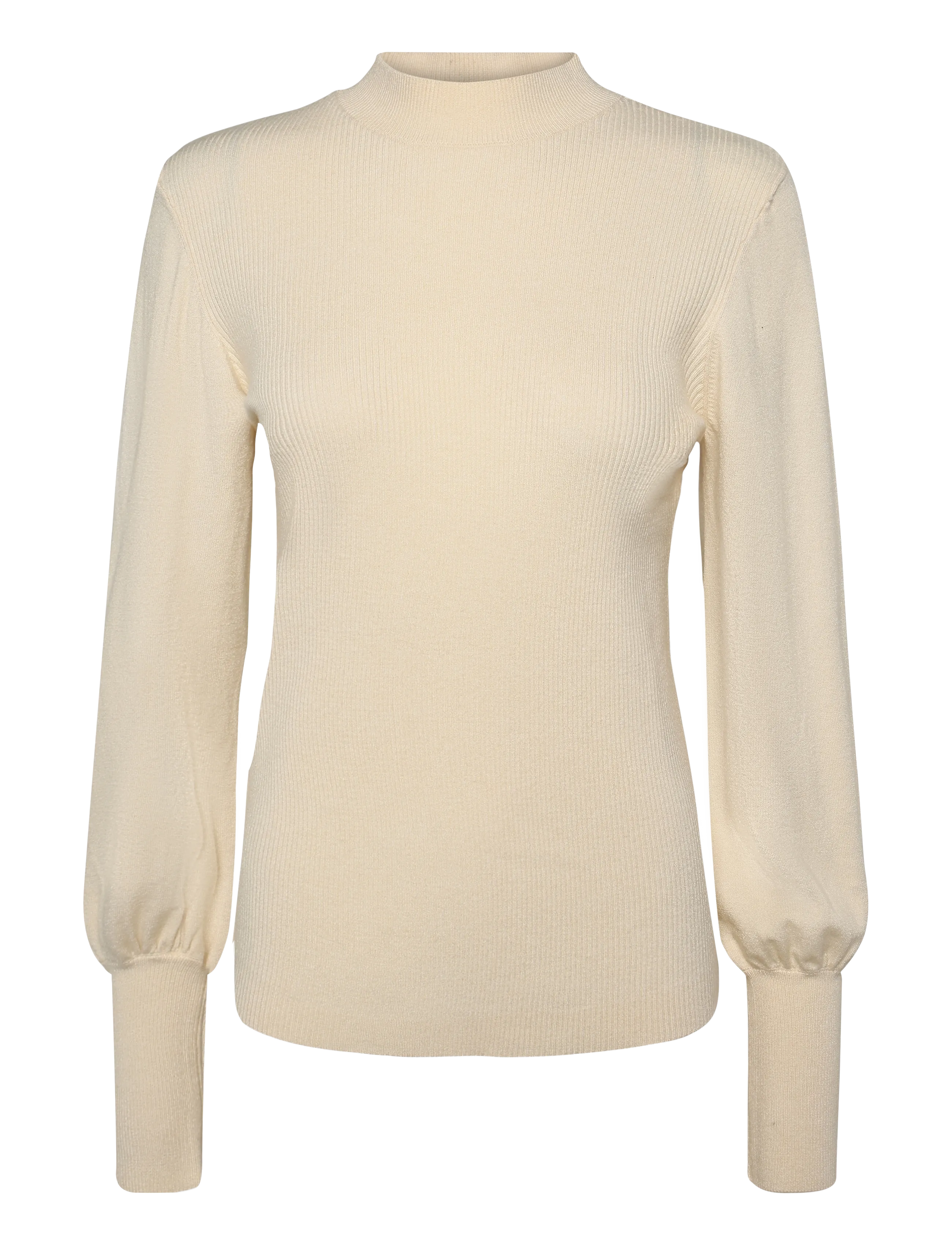 Vero Moda Maternity VMMHOLLYKARIS LS FUNNELNECK PULLOVER - Jumpers - BIRCH / cream