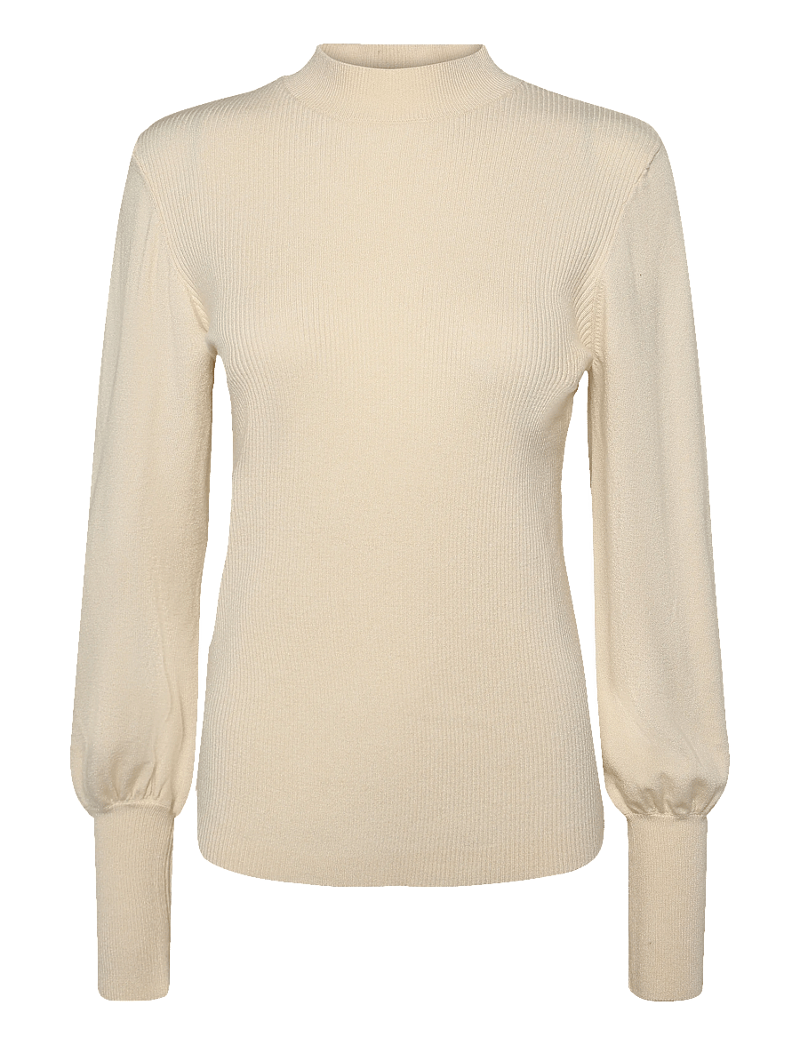 Vero Moda Maternity - VMMHOLLYKARIS LS FUNNELNECK PULLOVER - tops - birch - 1
