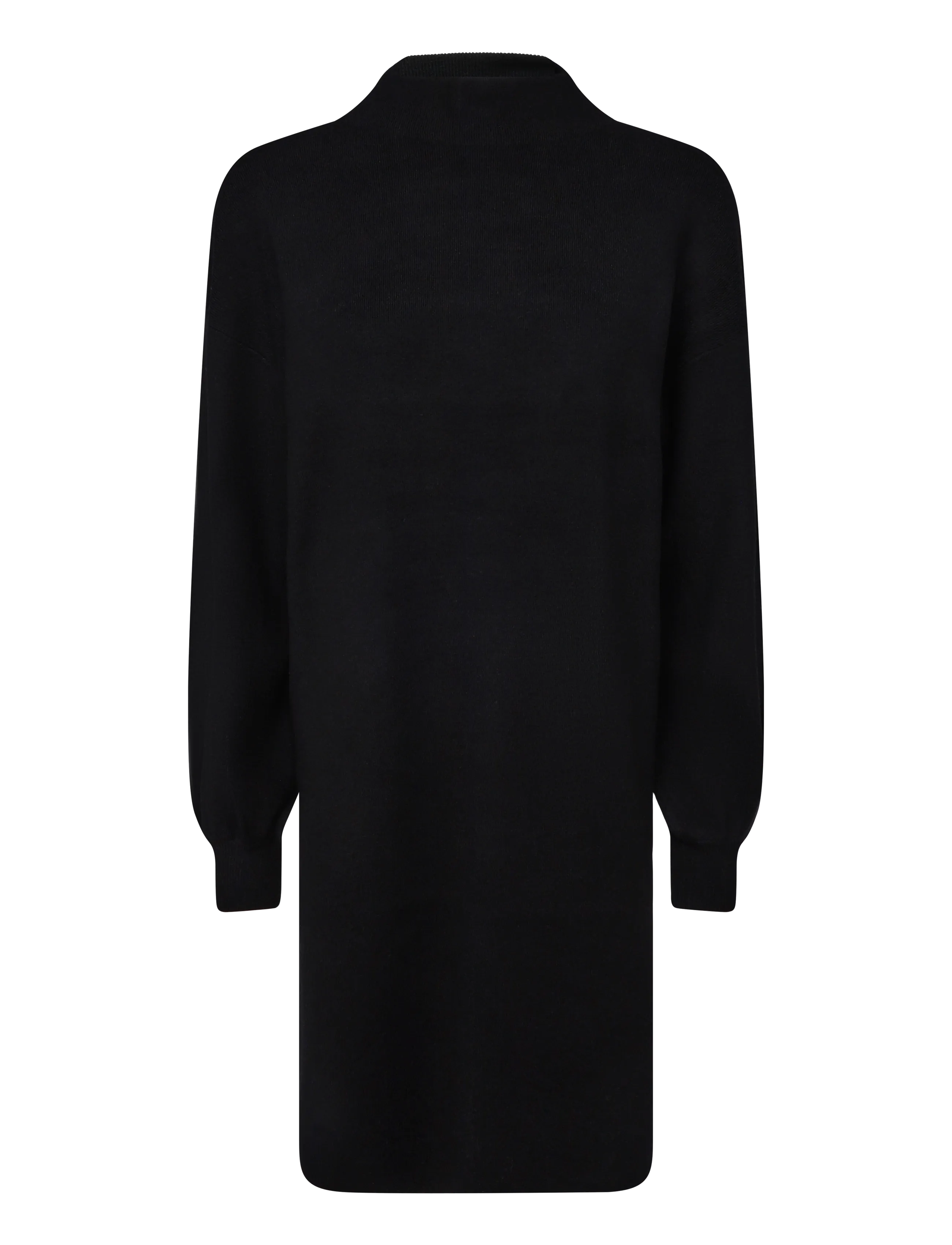 Vero Moda Maternity VMMNANCY LS FUNNELNECK DRESS NOOS - Rasedale - BLACK / black