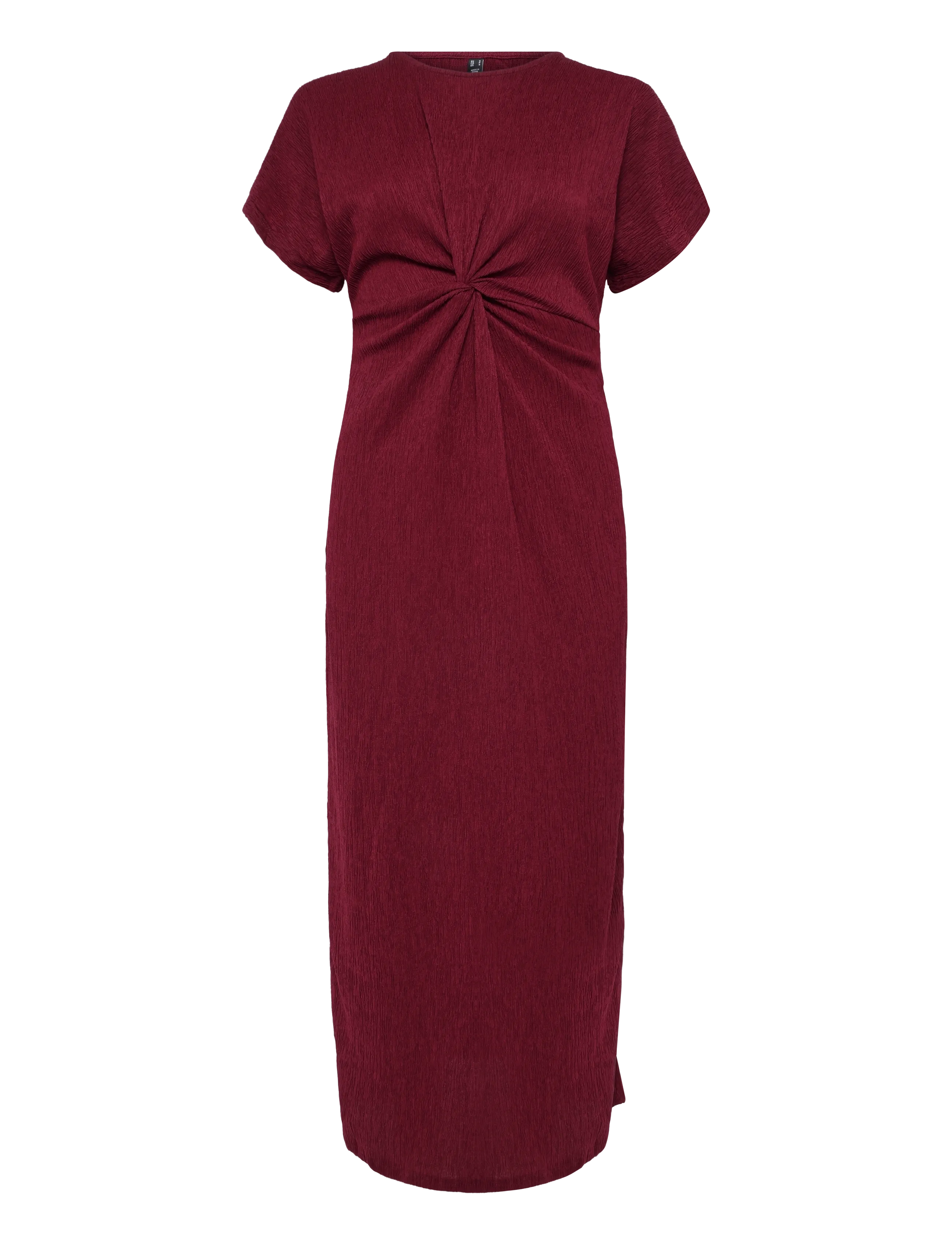 Vero Moda Maternity - VMMAMANDA CS O-NECK ANKLE DRESS JRS - maxi dresses - biking red - 1