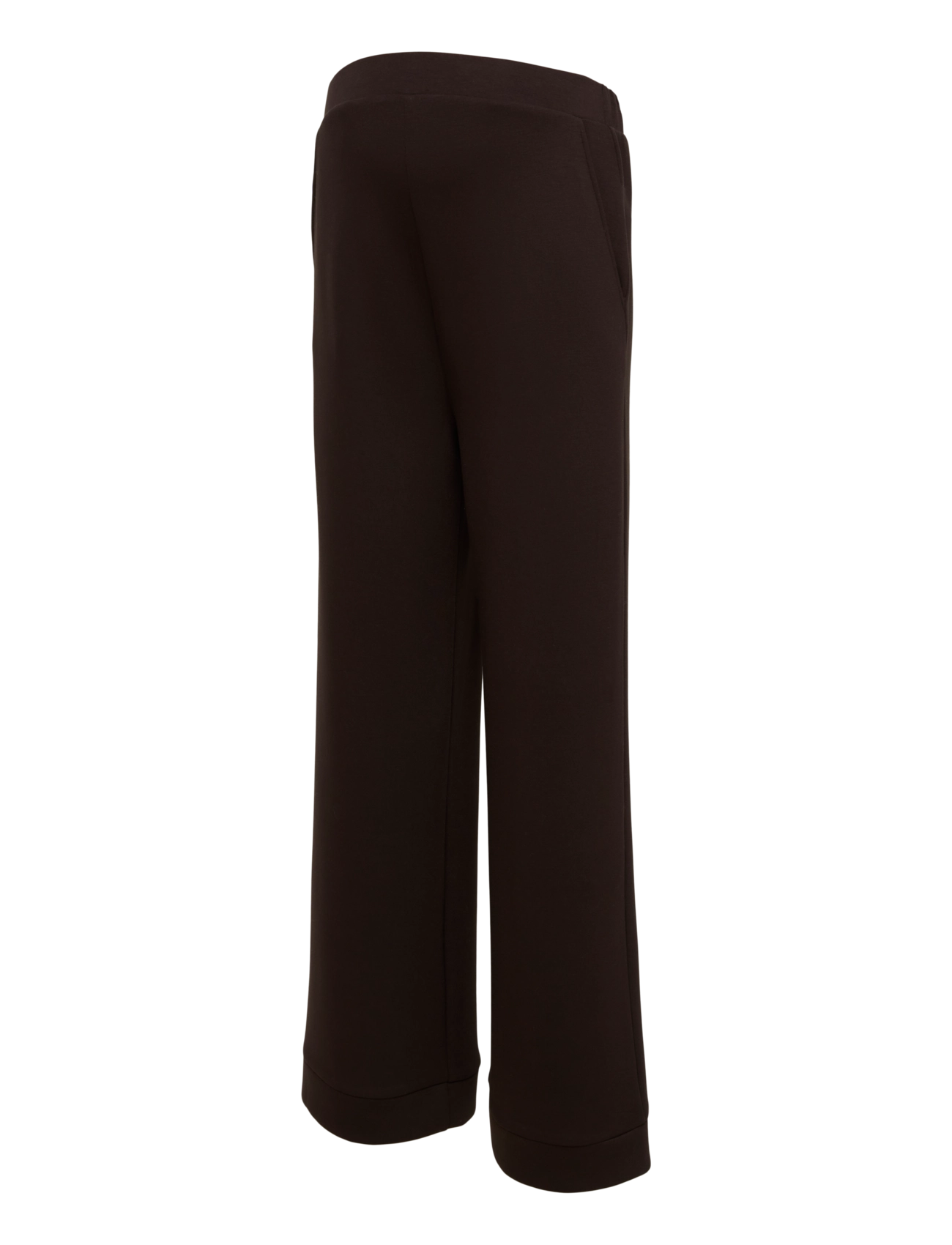 Vero Moda Maternity - VMMHALI HW WIDE PANT JRS - chocolate torte - 1