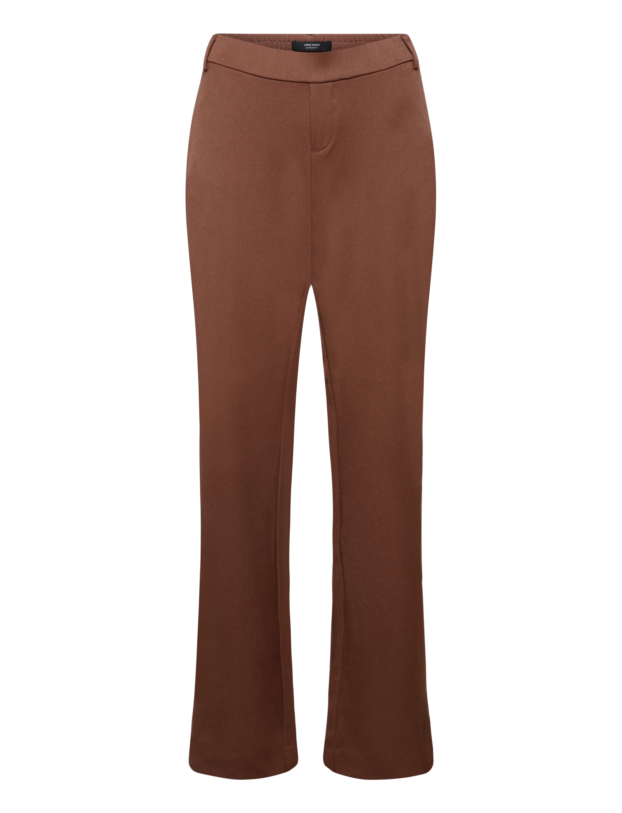 Vero Moda Maternity VMMMAYA MW STRAIGHT SOLID PANT - Bukser - COCOA BROWN / brown