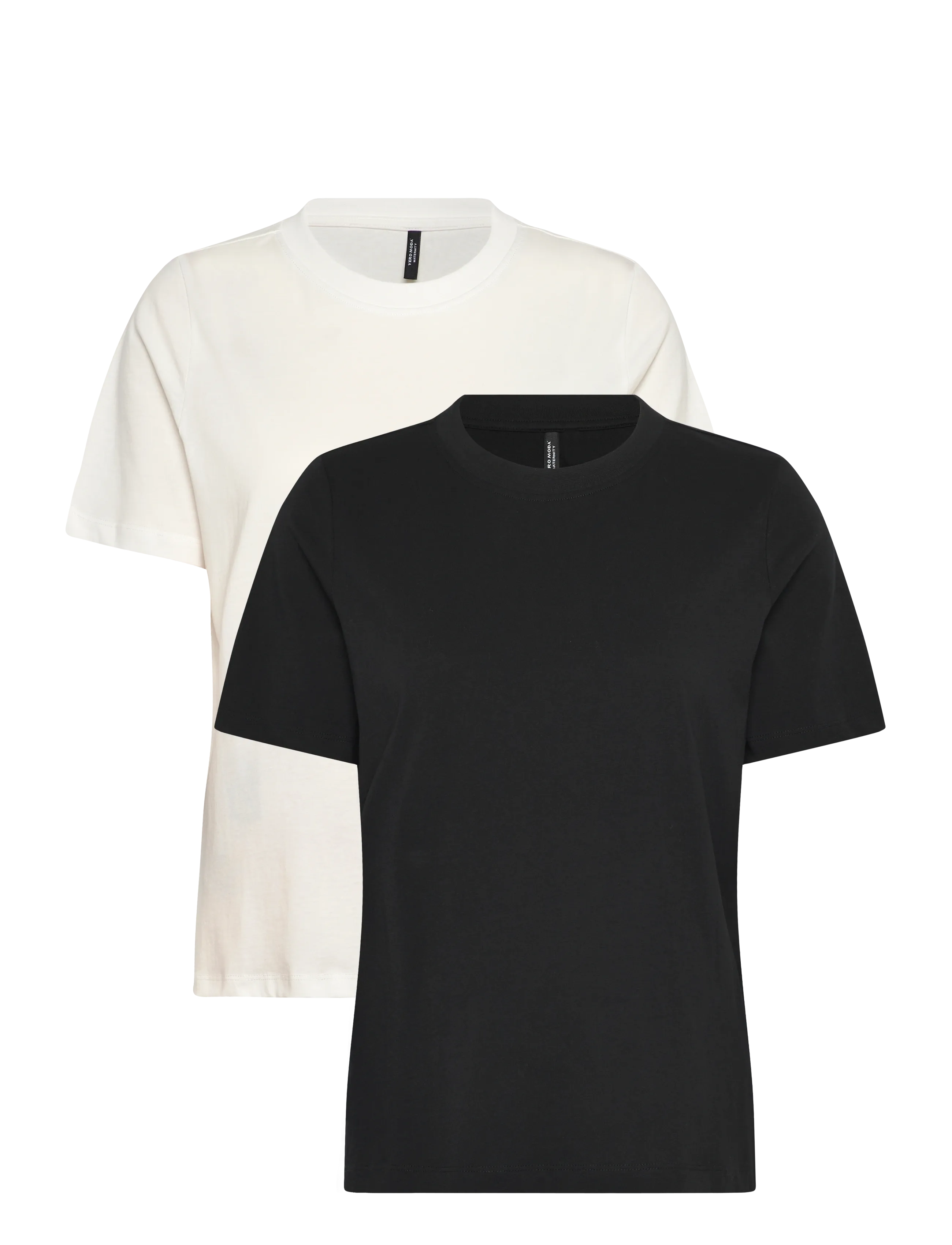VERO MODA MATERNITY Vmmpaulina Ss T-Shirt Jrs 2P Cream - S - Damen