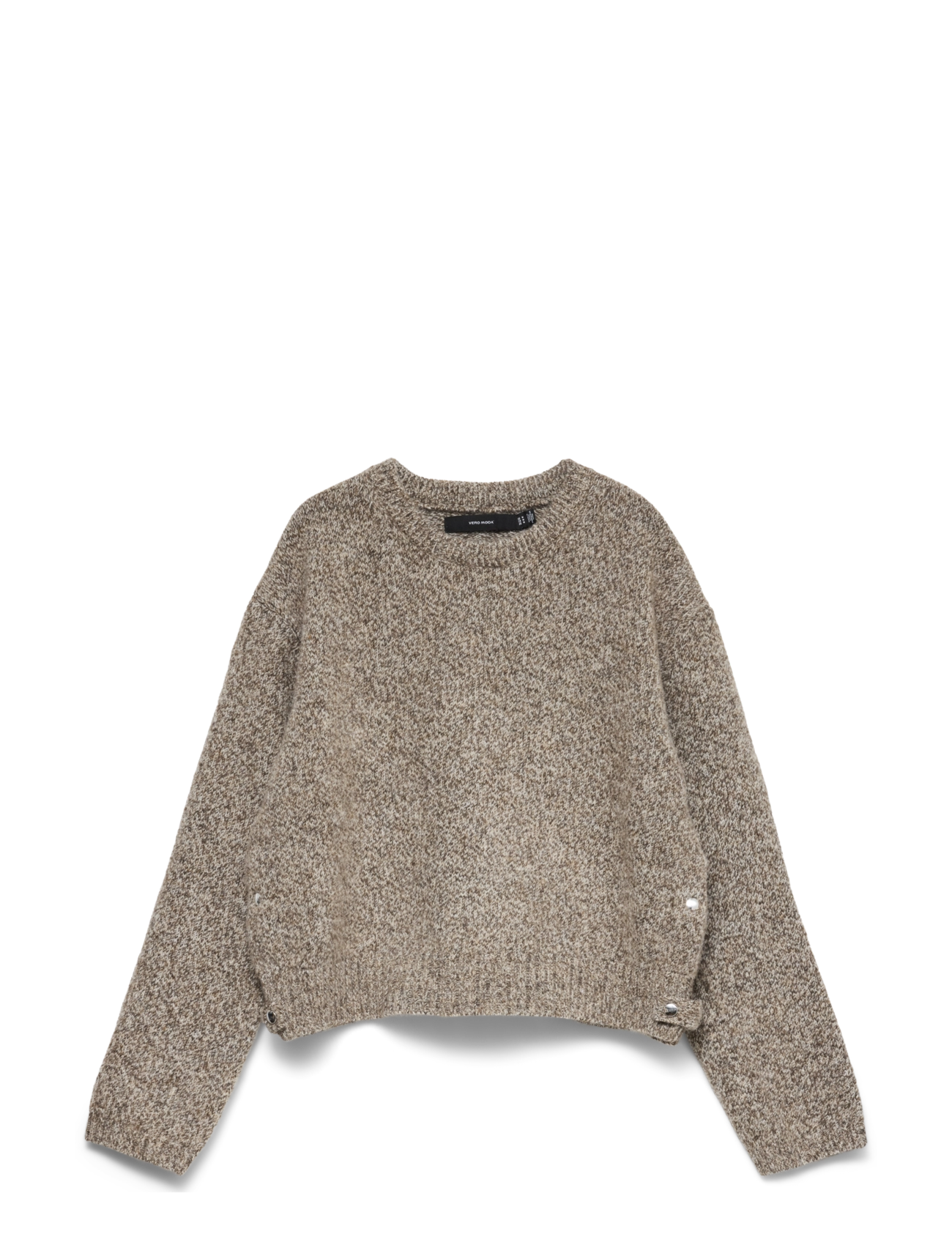Vero Moda Maternity VMMSABRA LS O-NECK PULLOVER - stickade tröjor - cocoa brown - Mammakläder - COCOA BROWN / brown