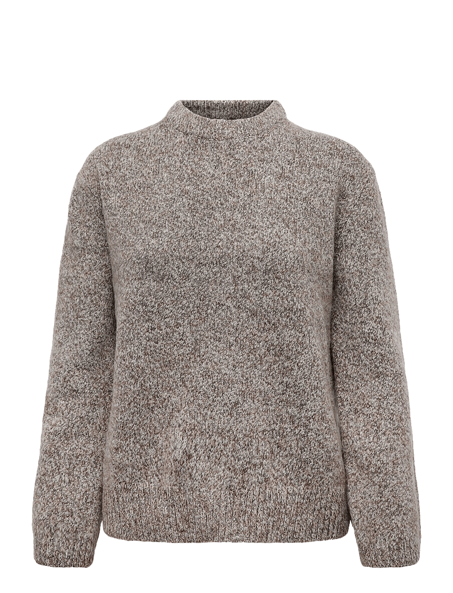 Vero Moda Maternity - VMMSABRA LS O-NECK PULLOVER - oberteile - cocoa brown - 1