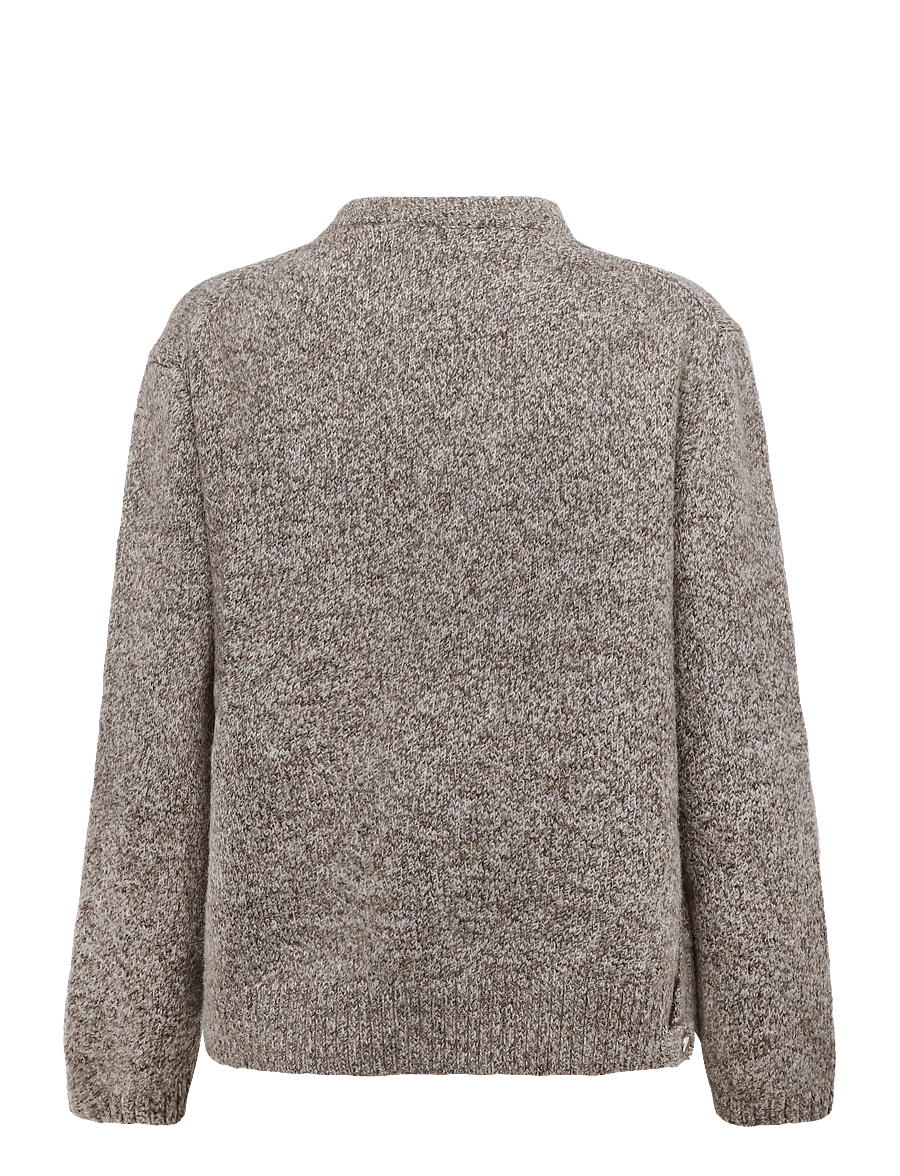 Vero Moda Maternity - VMMSABRA LS O-NECK PULLOVER - oberteile - cocoa brown - 2