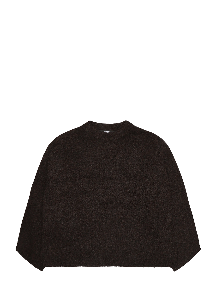 Vero Moda Maternity - VMMSUPREME LS LOOSE O-NECK PULLOVER - schwangerschaftsprodukte - chocolate torte - 1