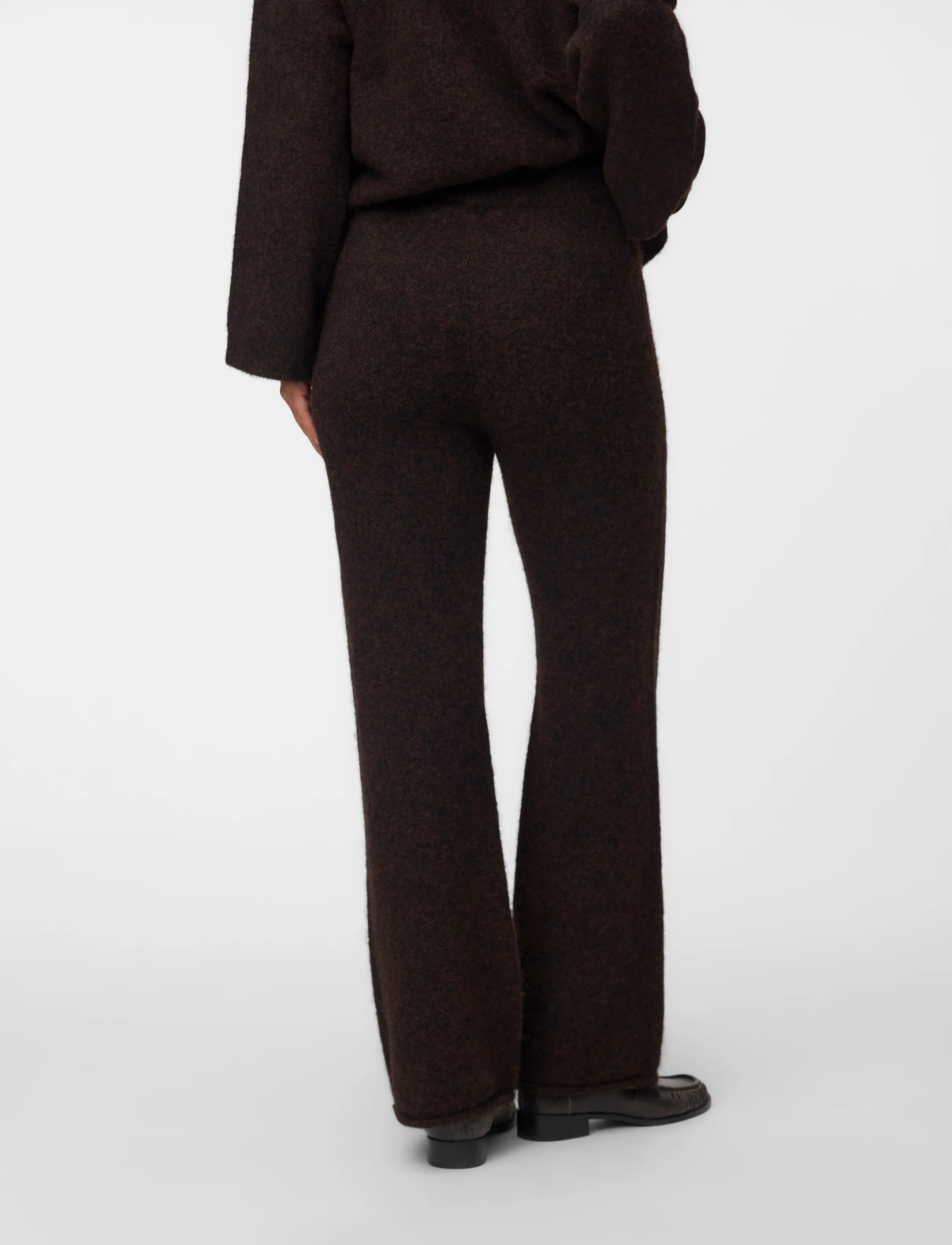 Vero Moda Maternity - VMMSUPREME HW TROUSERS - chocolate torte - 3