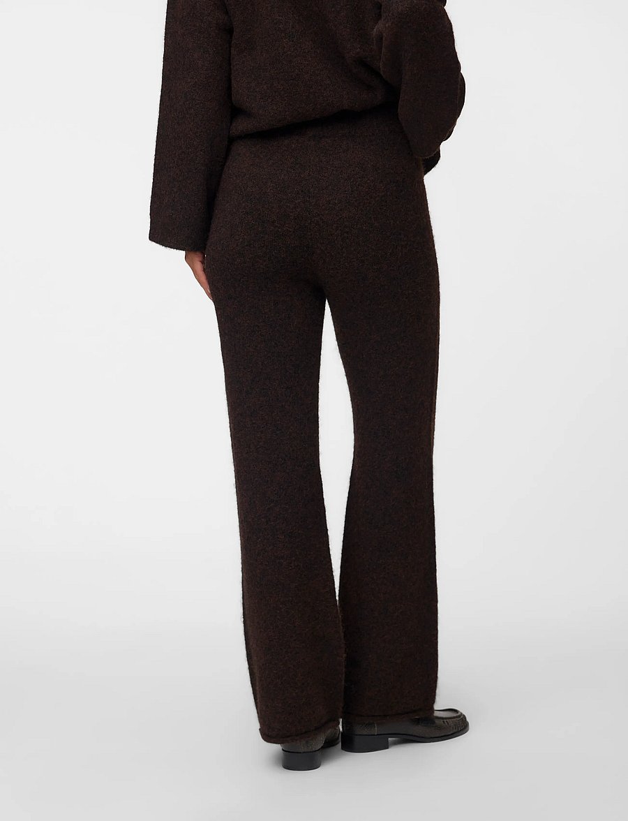 Vero Moda Maternity - VMMSUPREME HW TROUSERS - chocolate torte - 3