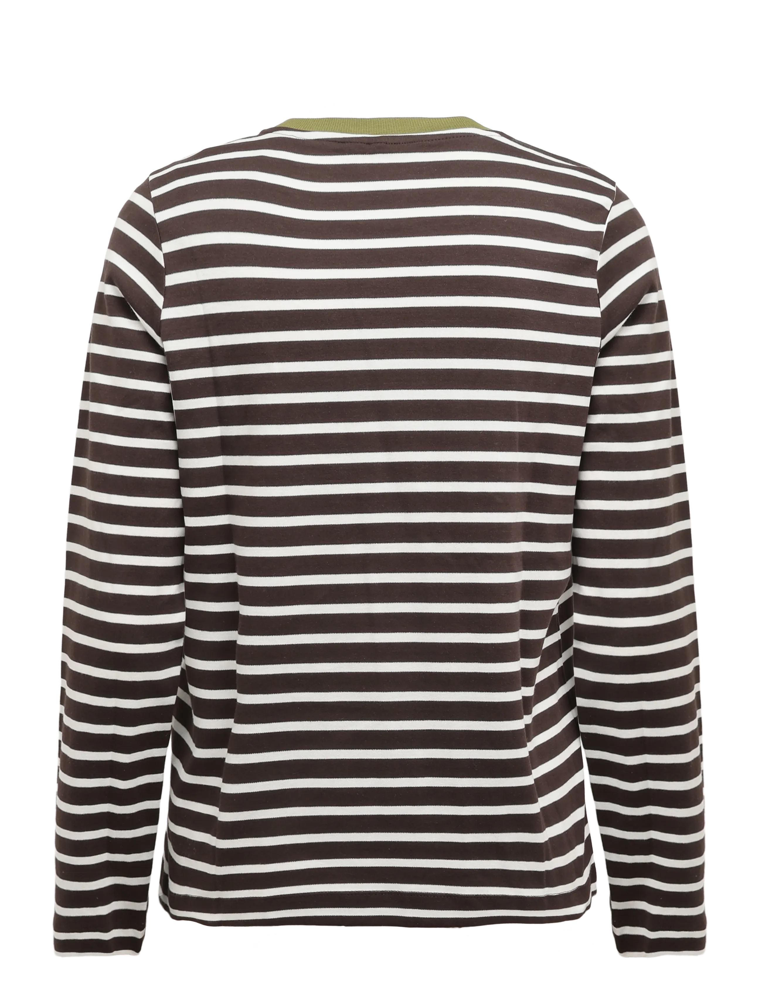 Vero Moda Maternity - VMMBOPHA LS O-NECK CONTRAST TOP JRS - sügisesed riided - chocolate torte - 1