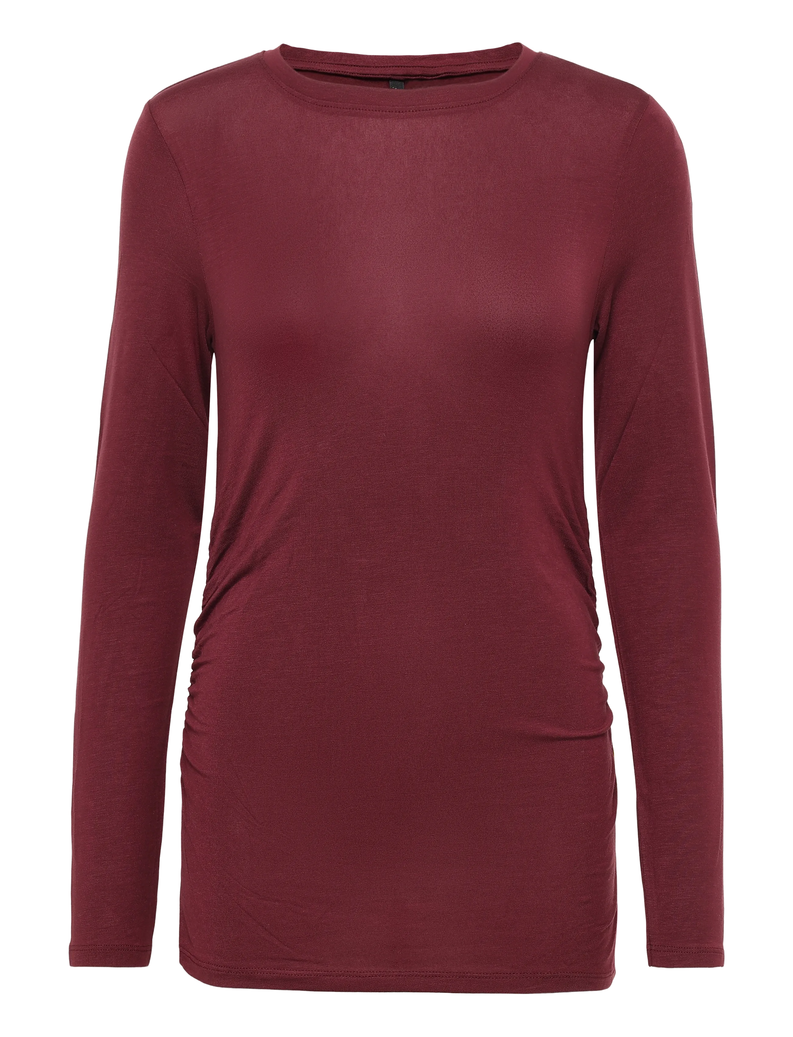Vero Moda Maternity VMMAVA SARAH LS TOP JRS NOOS - Til Mor - WINDSOR WINE / burgundy