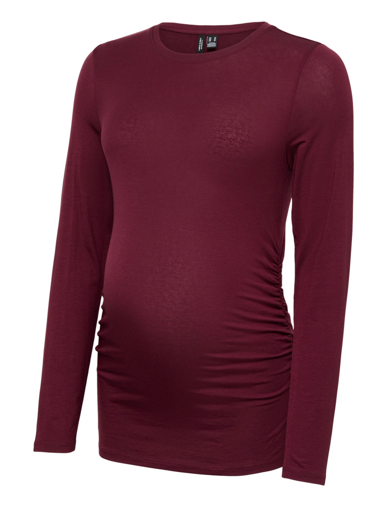 Vero Moda Maternity VMMAVA SARAH LS TOP JRS NOOS - Riided - WINDSOR WINE / burgundy