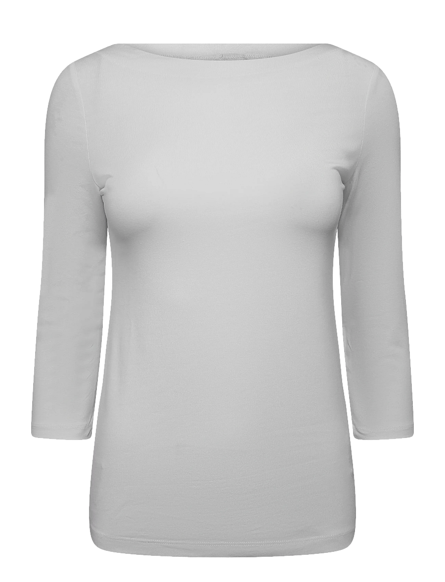 Vero Moda Maternity - VMMPANDA MODAL 3/4 TOP JRS - tops - bright white - 1