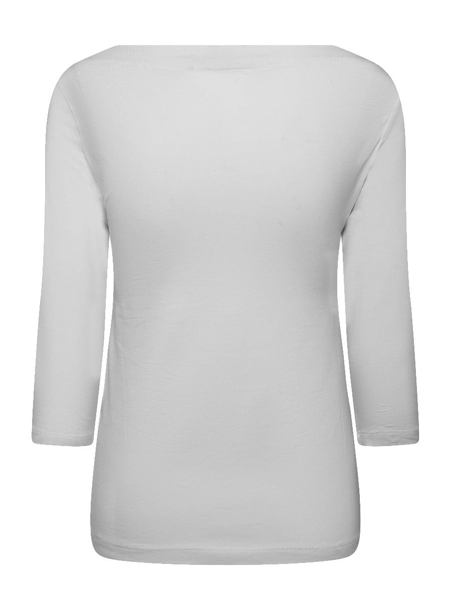 Vero Moda Maternity - VMMPANDA MODAL 3/4 TOP JRS - tops - bright white - 2