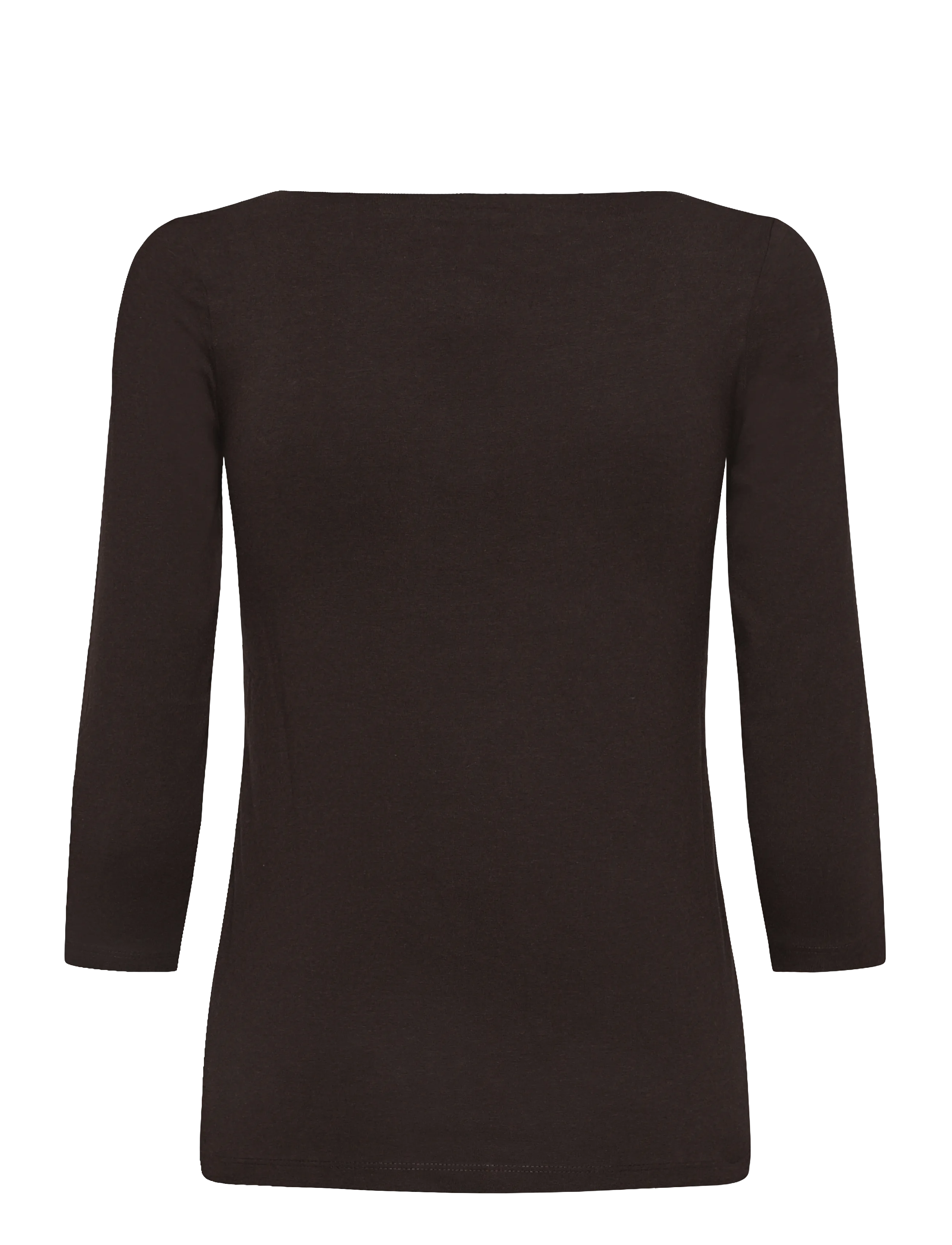 Vero Moda Maternity - VMMPANDA MODAL 3/4 TOP JRS - langärmlige tops - chocolate torte - 1
