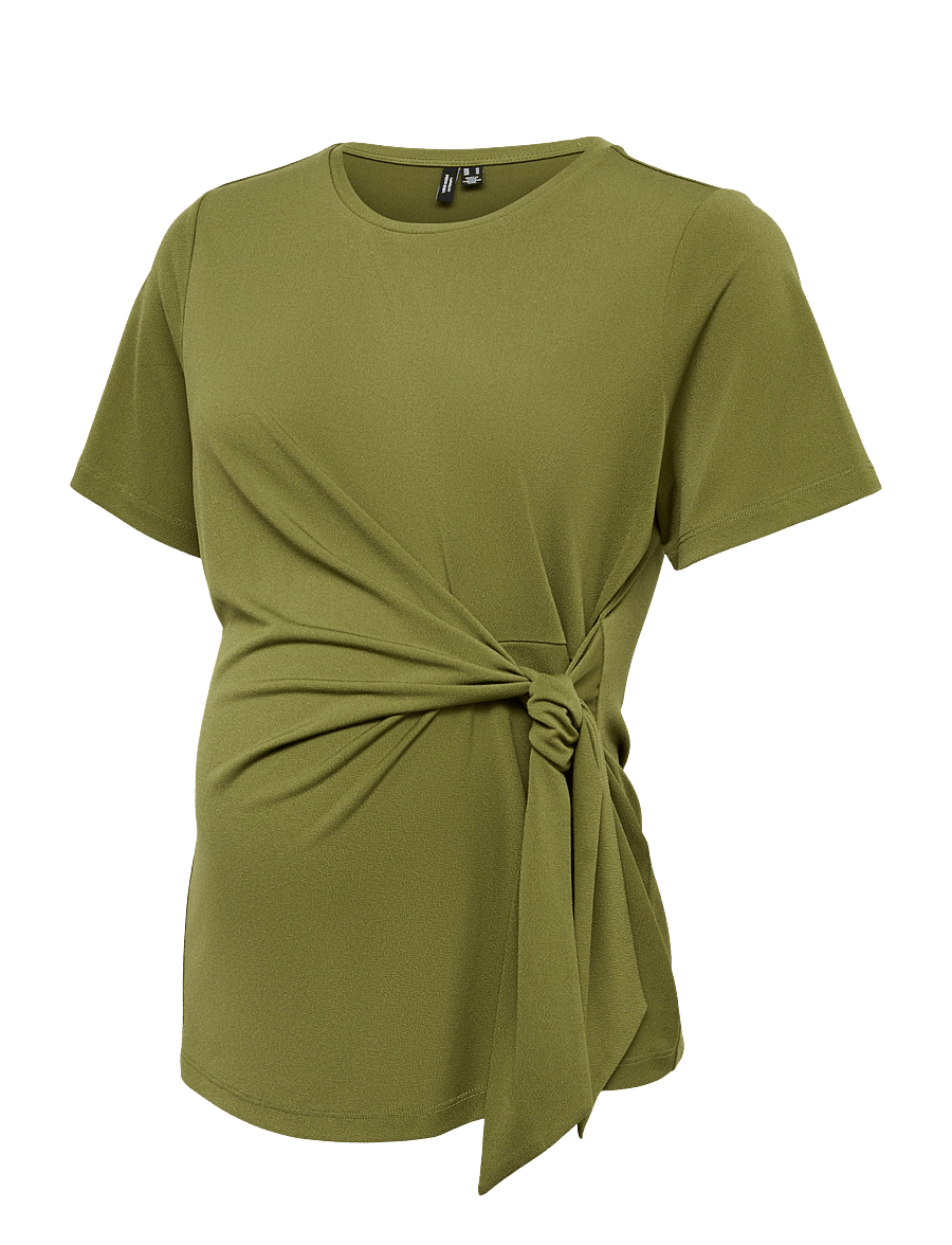 Vero Moda Maternity - VMMJILL SS TOP JRS - oberteile - sphagnum - 1