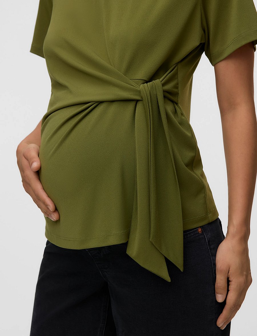 Vero Moda Maternity - VMMJILL SS TOP JRS - oberteile - sphagnum - 4