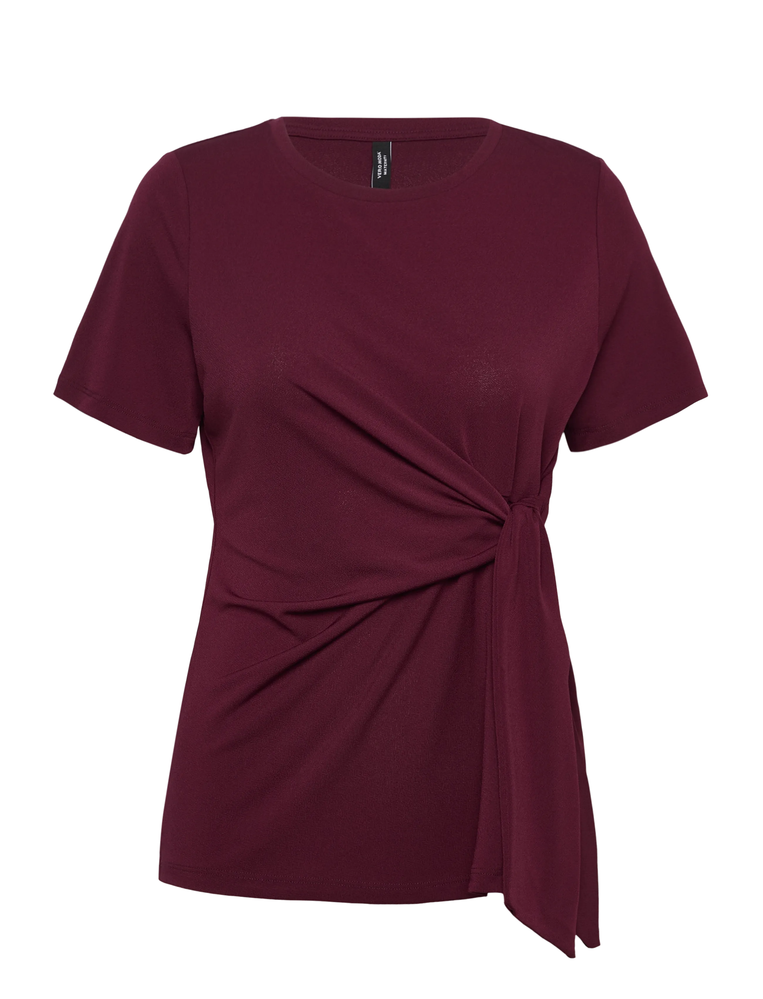 Vero Moda Maternity VMMJILL SS TOP JRS - Kleidung - WINDSOR WINE / burgundy