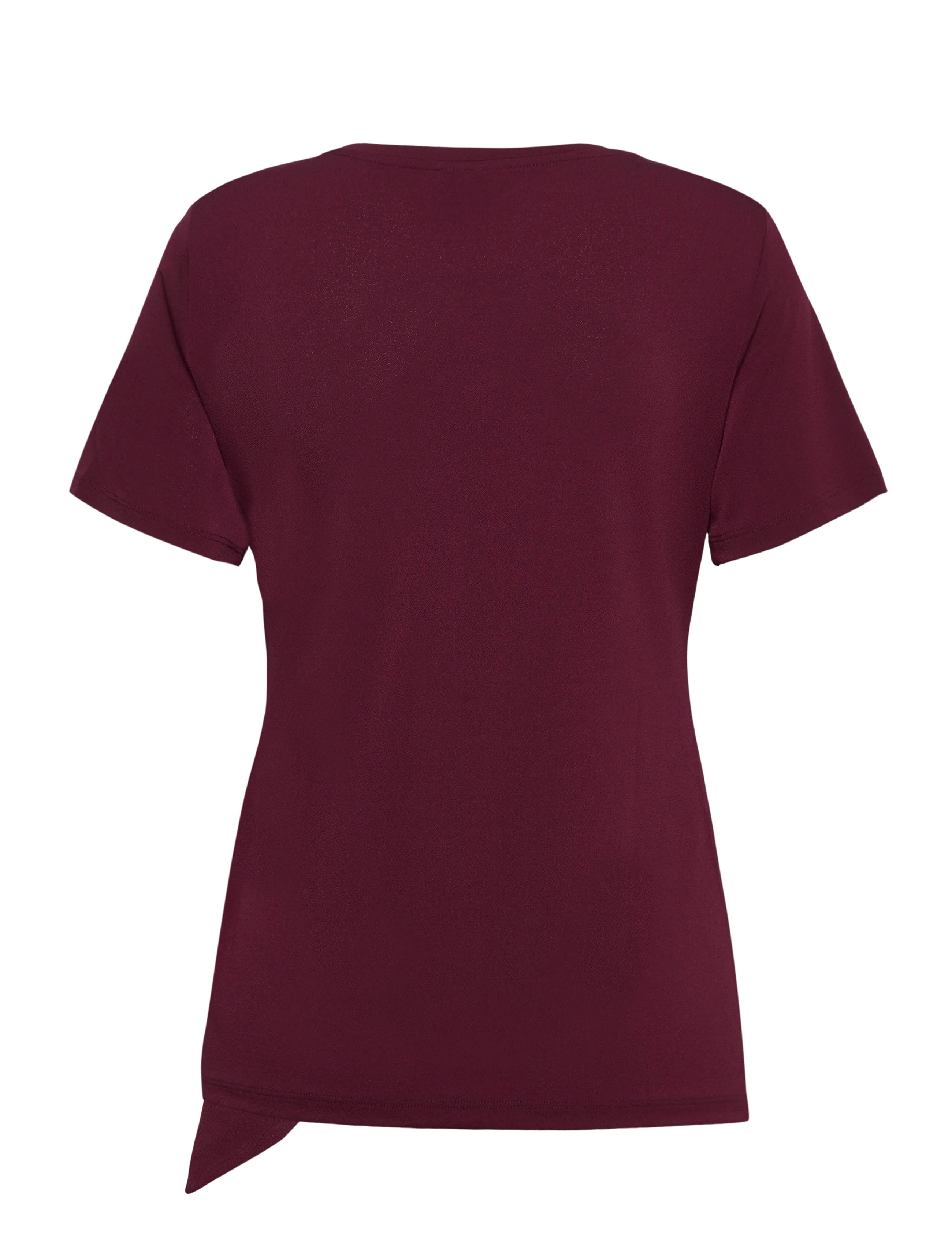 Vero Moda Maternity - VMMJILL SS TOP JRS - overdele - windsor wine - 2