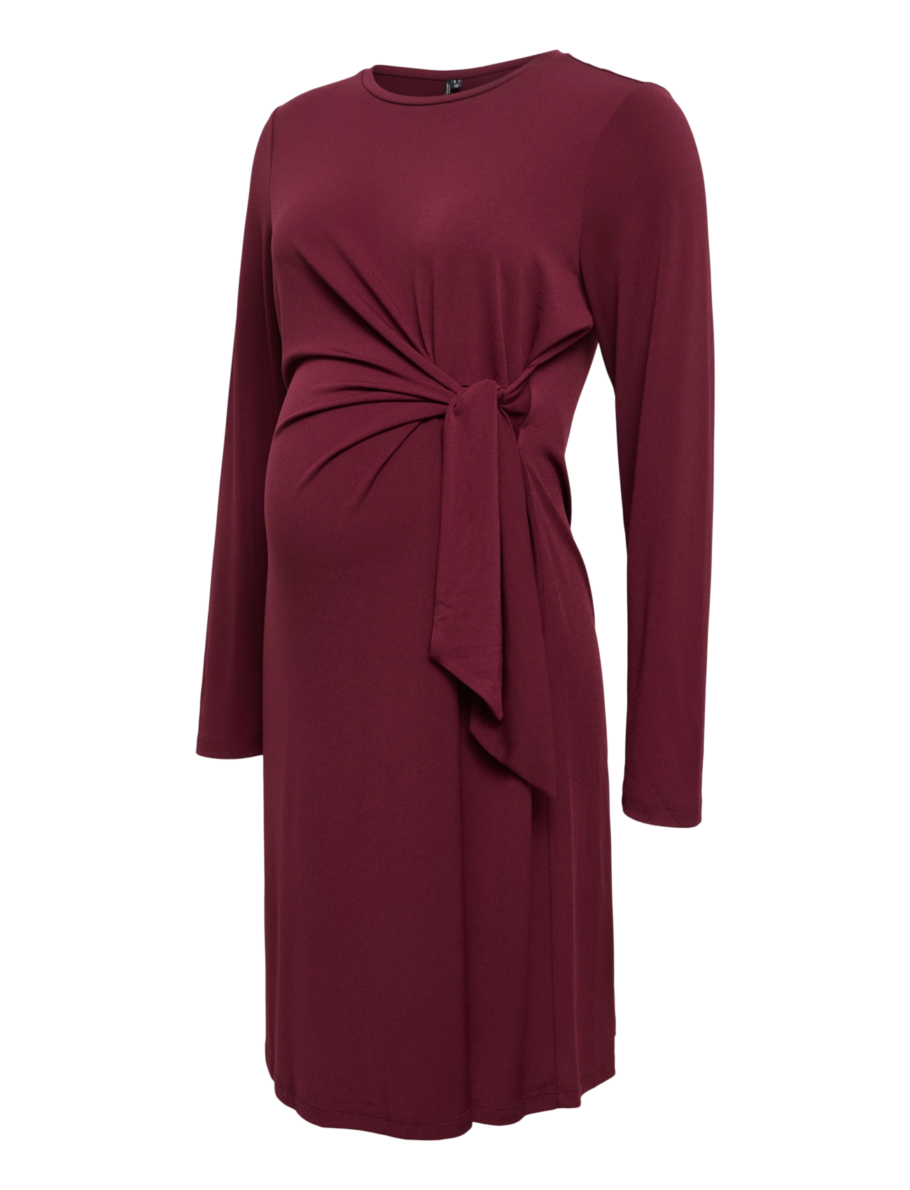 Vero Moda Maternity VMMJILL LS DRESS JRS - Clothing - WINDSOR WINE / burgundy