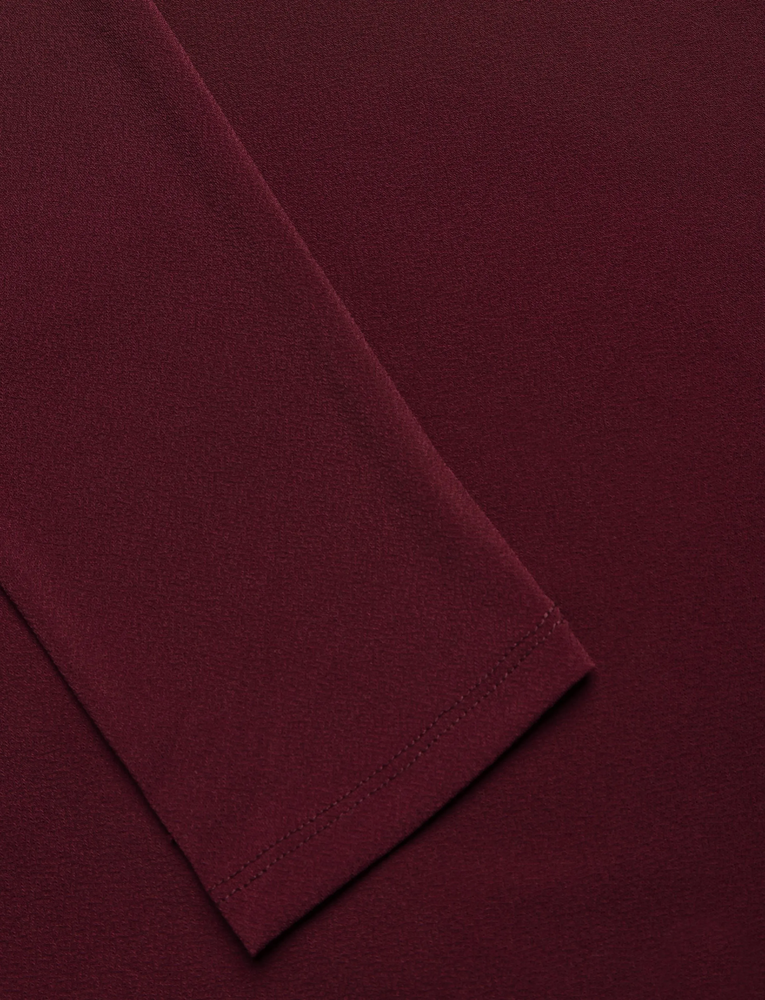 Vero Moda Maternity - VMMJILL LS DRESS JRS - kurze kleider - windsor wine - 3