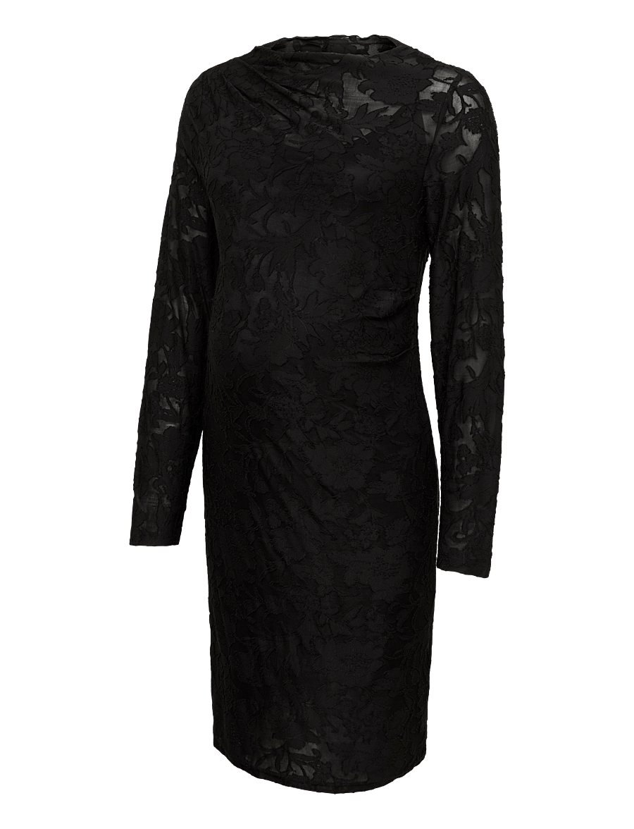 Vero Moda Maternity - VMMLAYLA LS SHORT DRESS JRS - black - 1