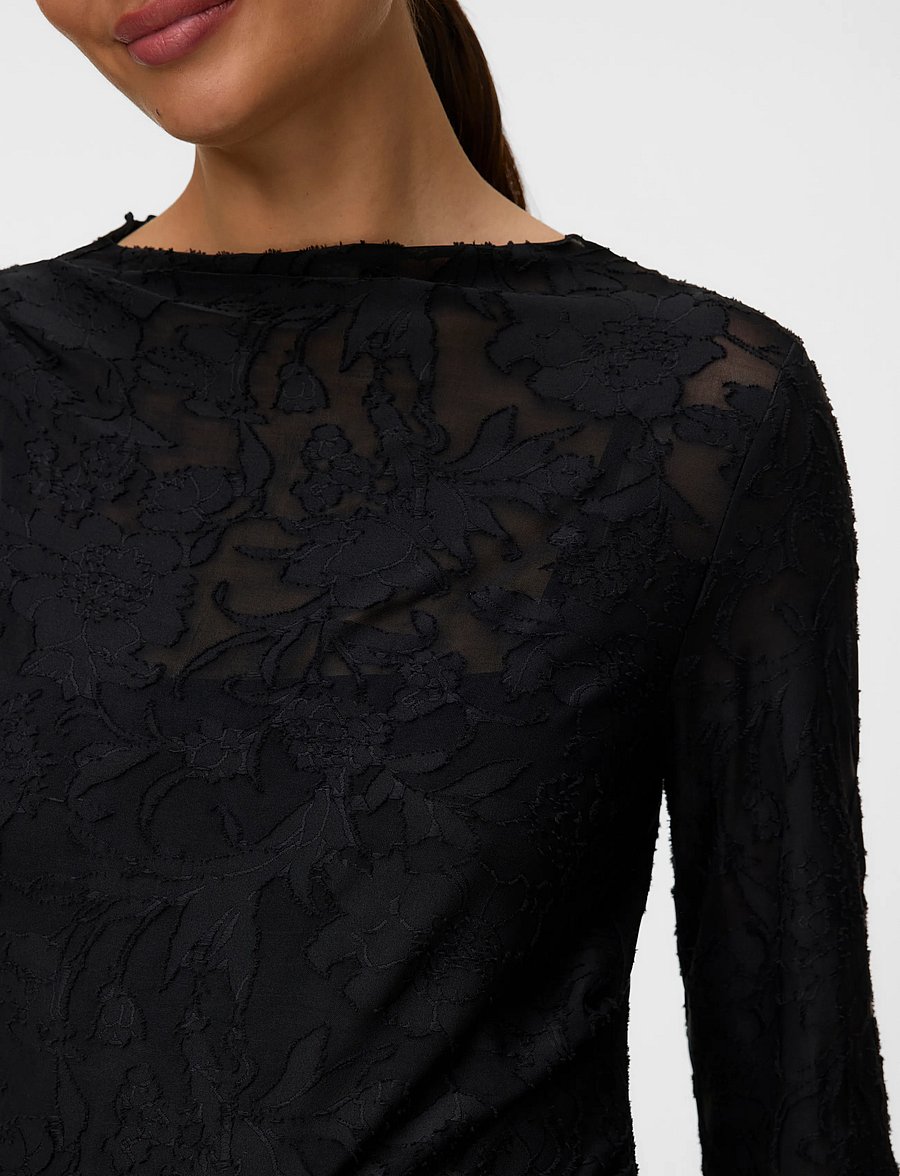 Vero Moda Maternity - VMMLAYLA LS SHORT DRESS JRS - black - 4