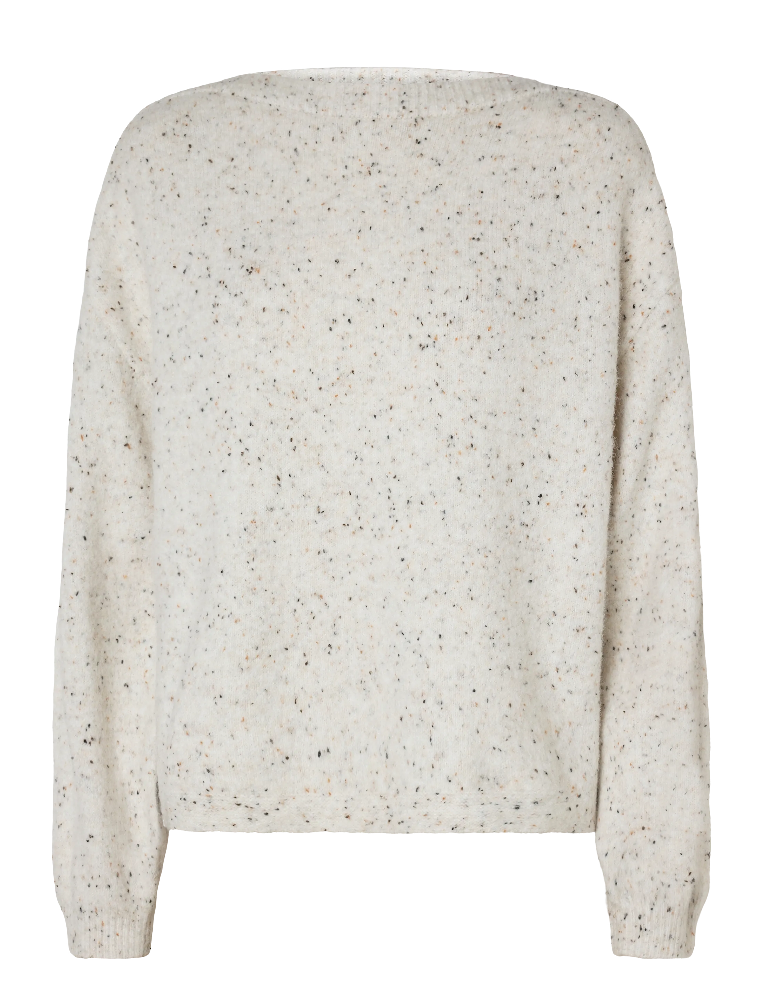 Vero Moda Maternity VMMETTA LS BOATNECK PULLOVER - Kudumid - BIRCH / cream