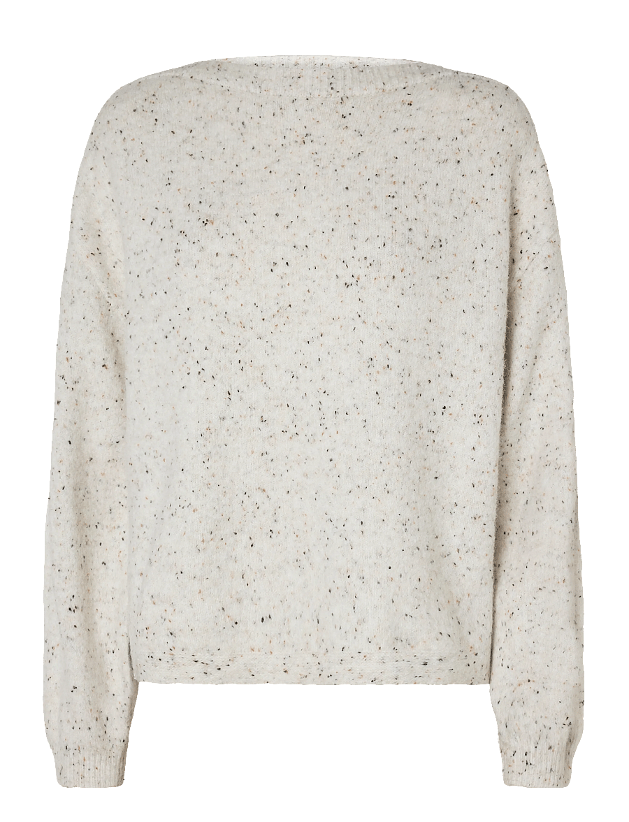 Vero Moda Maternity - VMMETTA LS BOATNECK PULLOVER - Överdelar - birch - 0