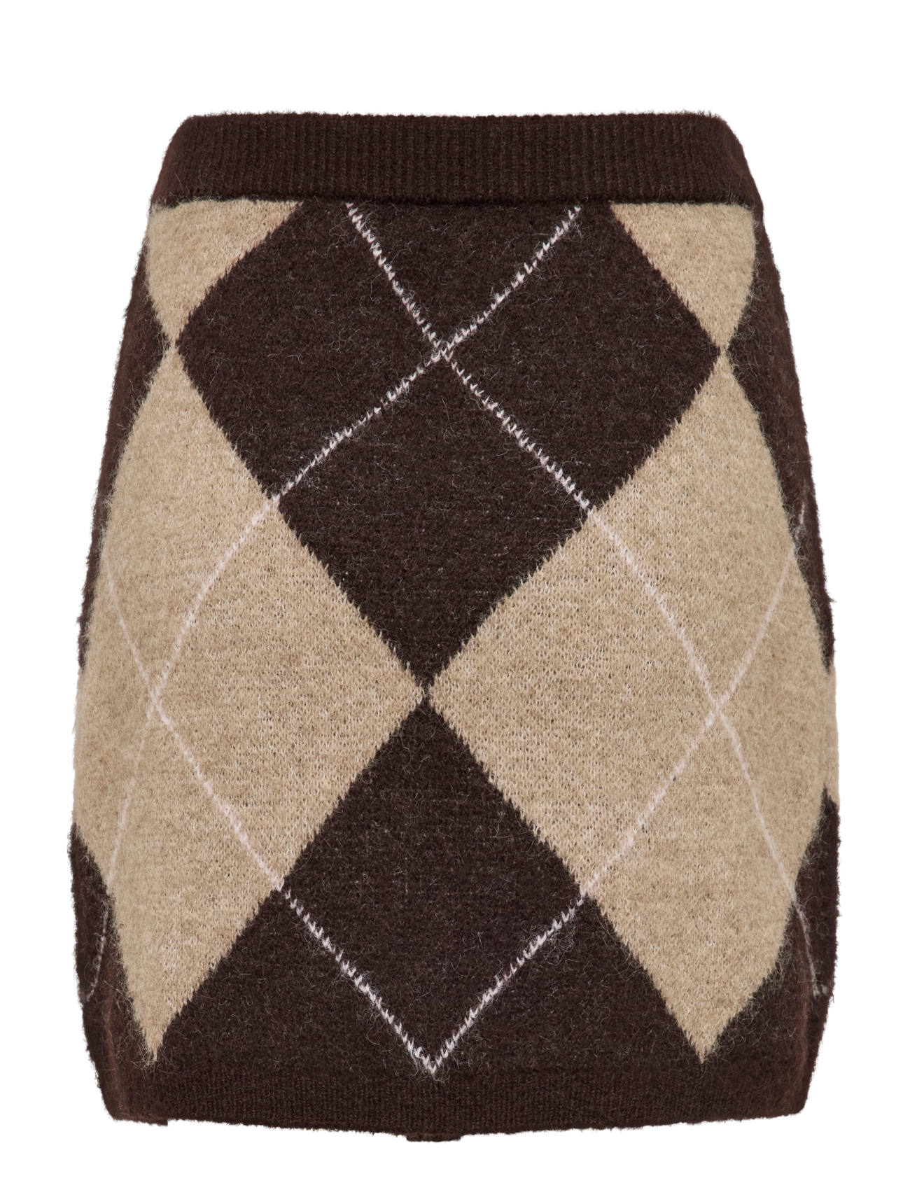 Vero Moda Maternity - VMMDARLA HW SHORT SKIRT - bottoms - chocolate torte - 2