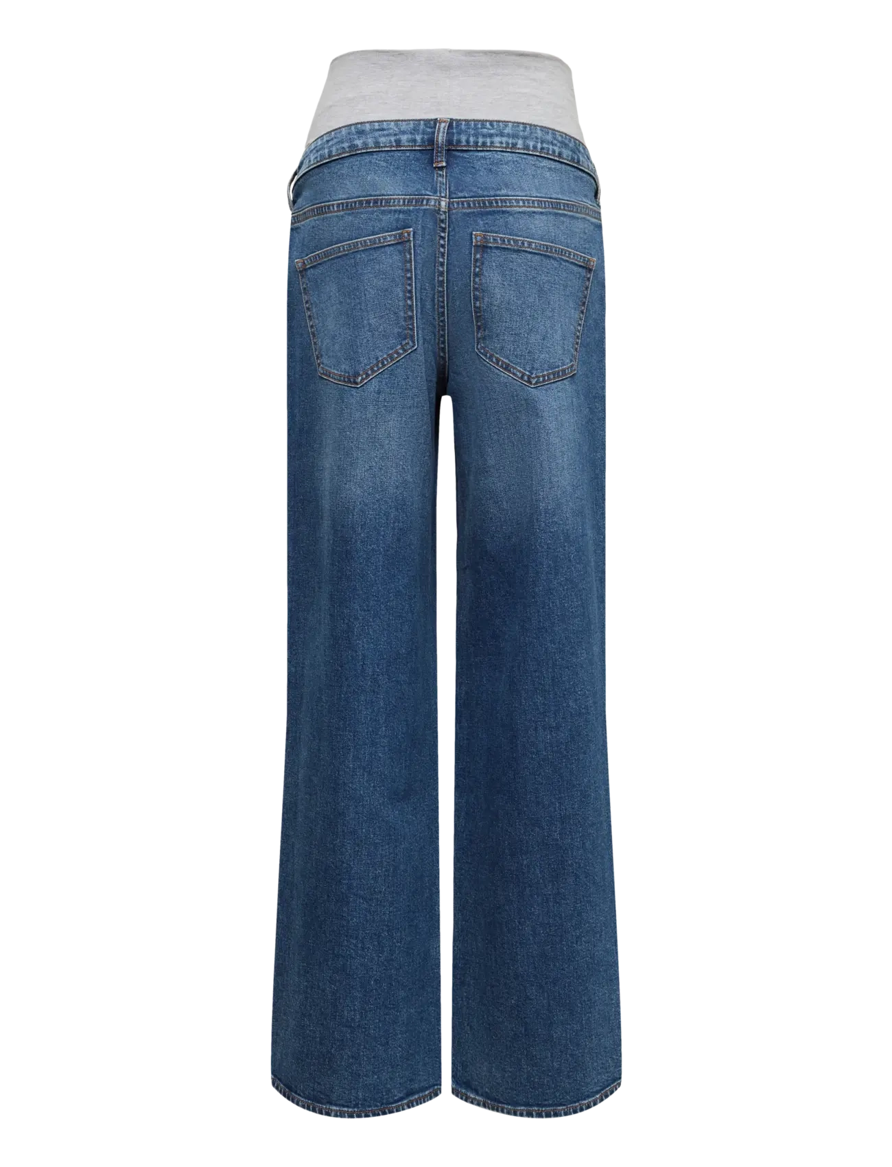 Vero Moda Maternity - VMMSANDIE-STRETCH MR WIDE JNS RA3087 - medium blue denim - 1