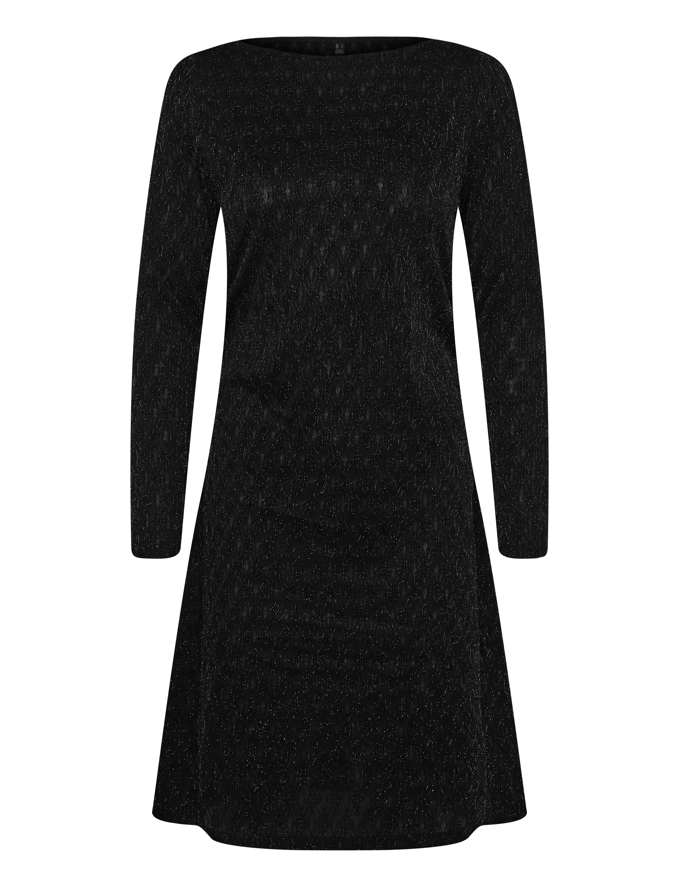 Vero Moda Maternity VMMKALI LS SHORT DRESS LX JRS - Tøj - BLACK / black