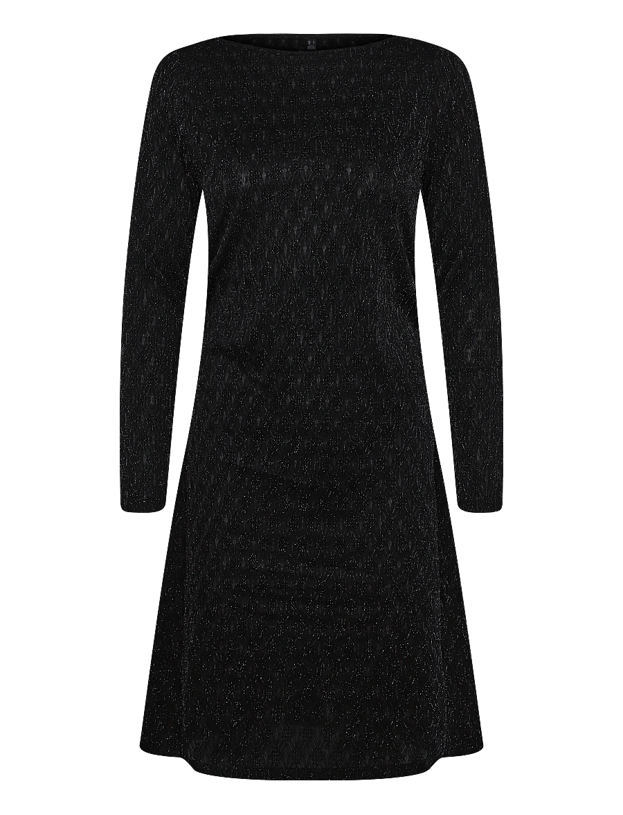 Vero Moda Maternity - VMMKALI LS SHORT DRESS LX JRS - robes courtes - black - 0