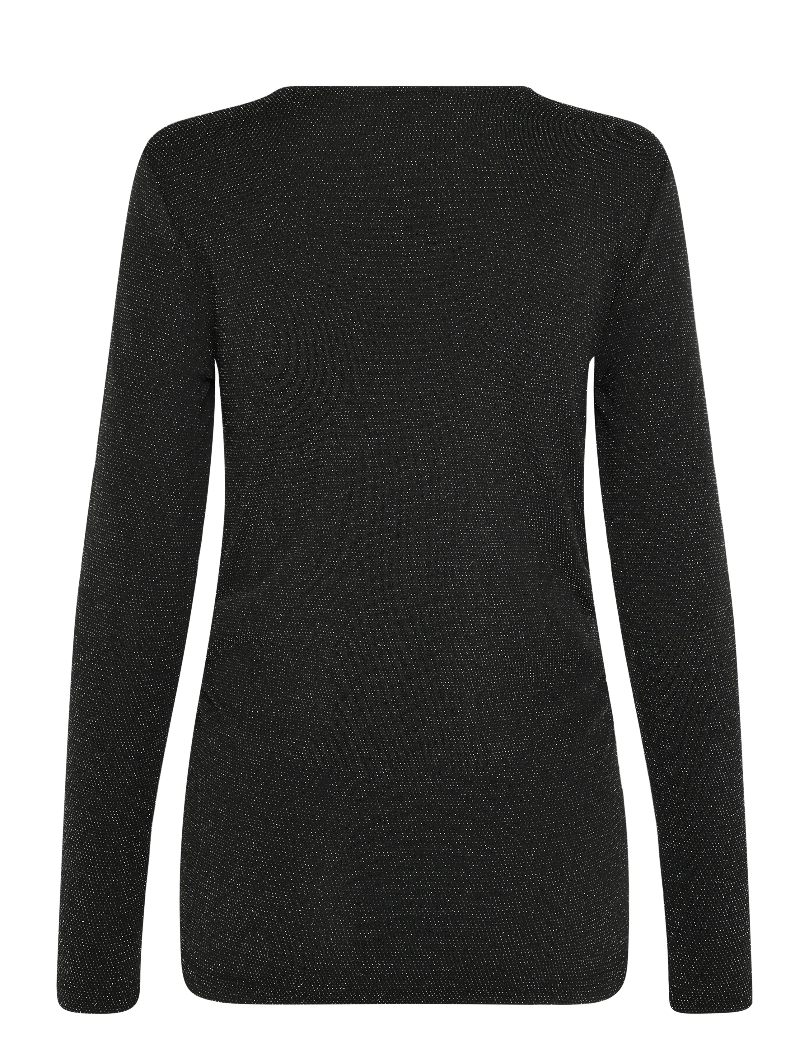 Vero Moda Maternity - VMMKANVA LS O-NECK TOP LX JRS - overdele - black - 2