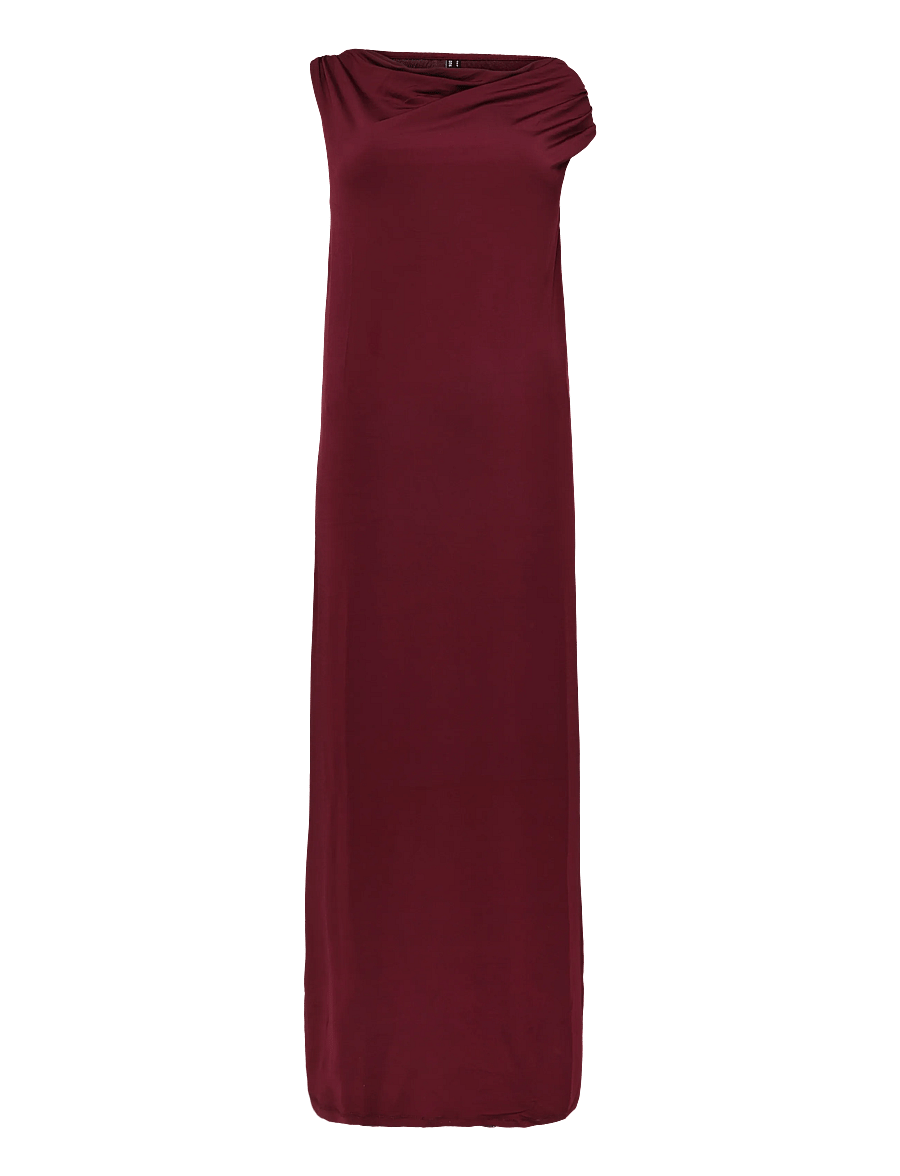 Vero Moda Maternity - VMMCILJA SL TWIST ANKLE DRESS JRS - maksikleidid - windsor wine - 0