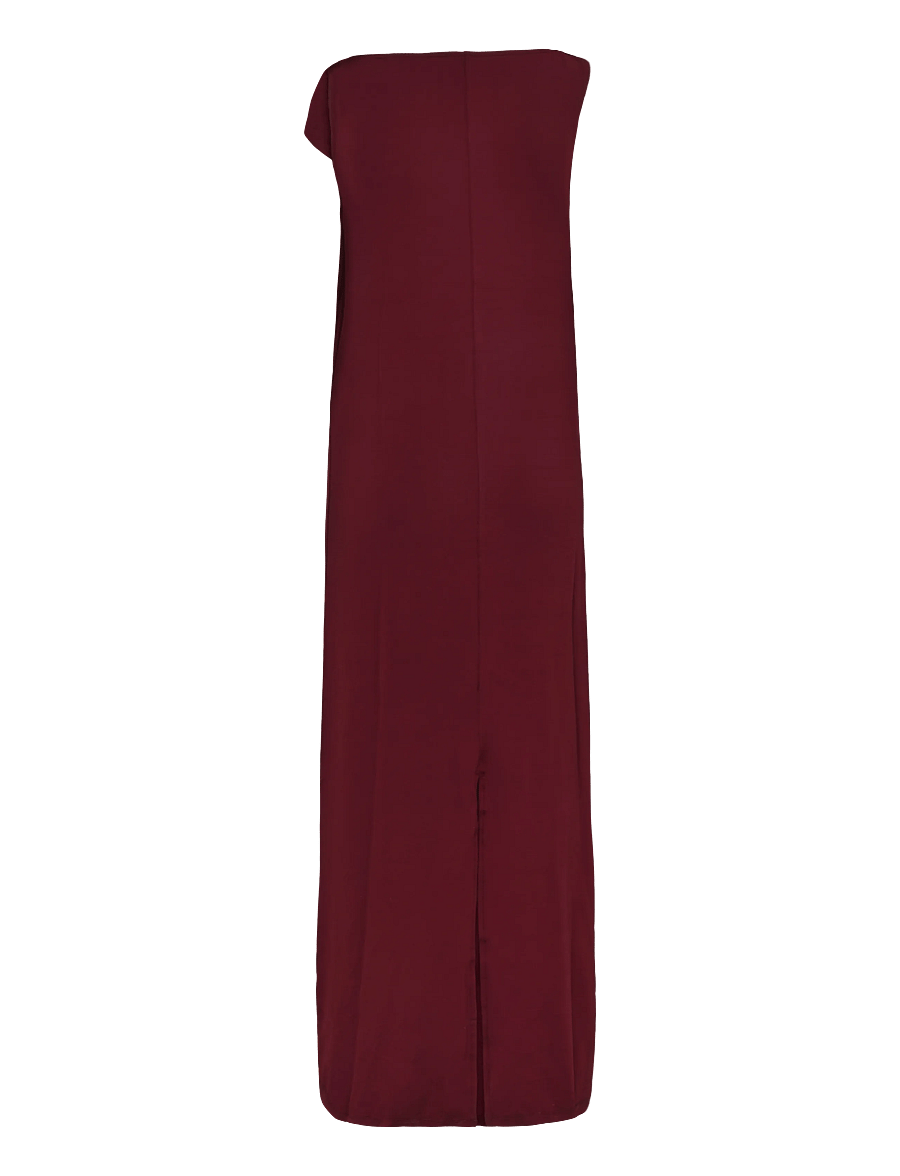 Vero Moda Maternity - VMMCILJA SL TWIST ANKLE DRESS JRS - maksikleidid - windsor wine - 1