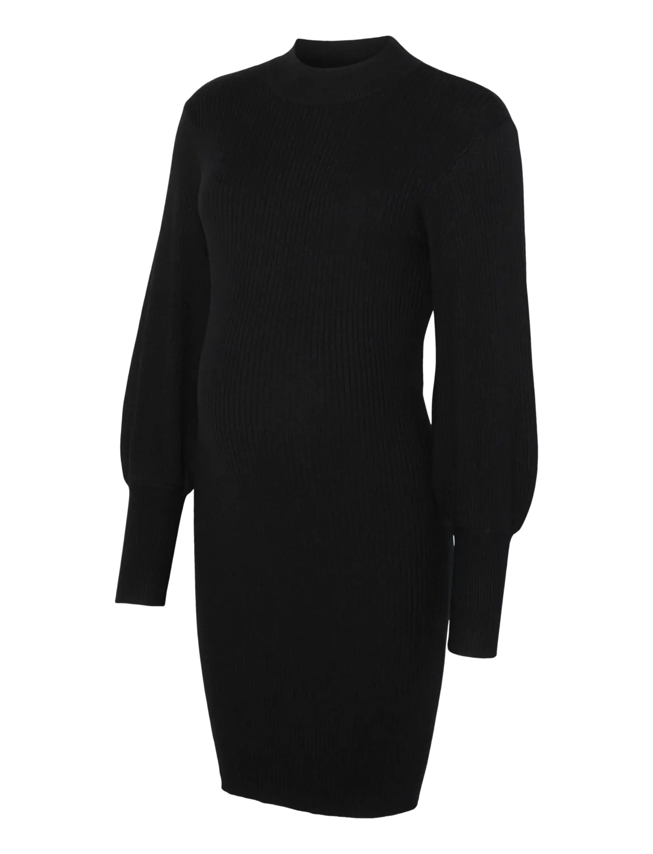 Vero Moda Maternity VMMHARPER LS FUNNELNECK DRESS - Maternity - BLACK / black