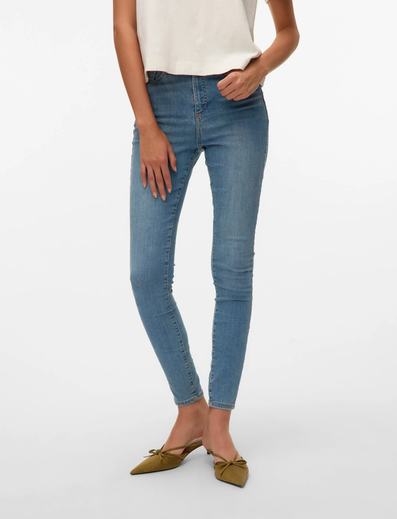 Vero Moda Vmsophia Hw Skinny Jeans Lt Bl Noos - - XXS x 30 1