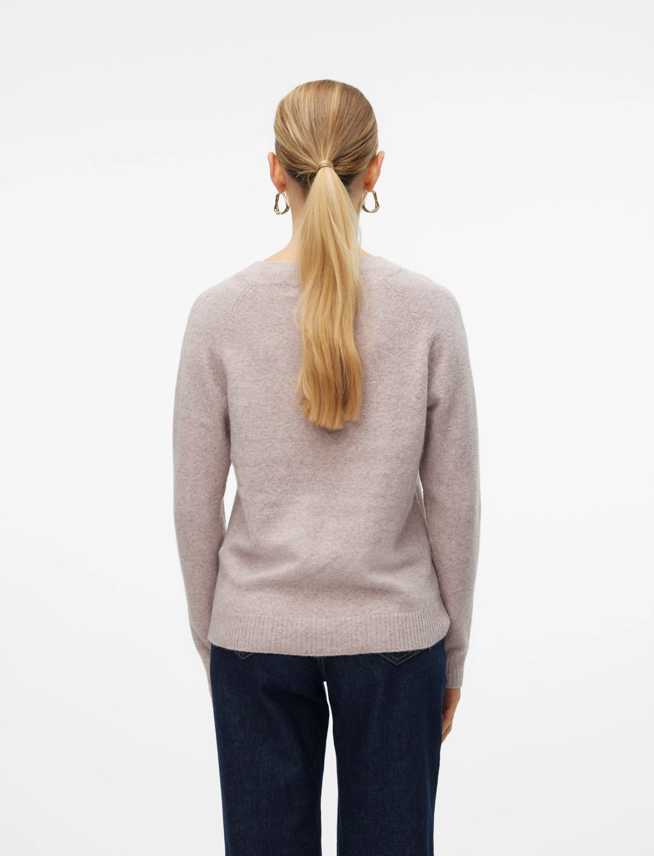 VERO MODA Vmdoffy LS O-Neck Blouse stickade tröjor dam – bild 6