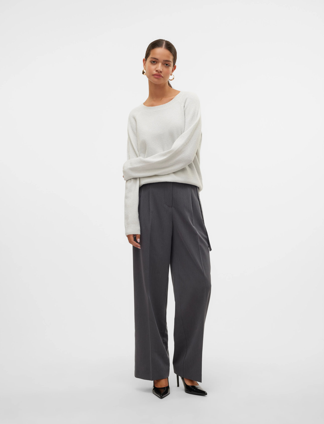 VERO MODA Vmdoffyshine Ls O-neck Blouse stickade tröjor dam – bild 7
