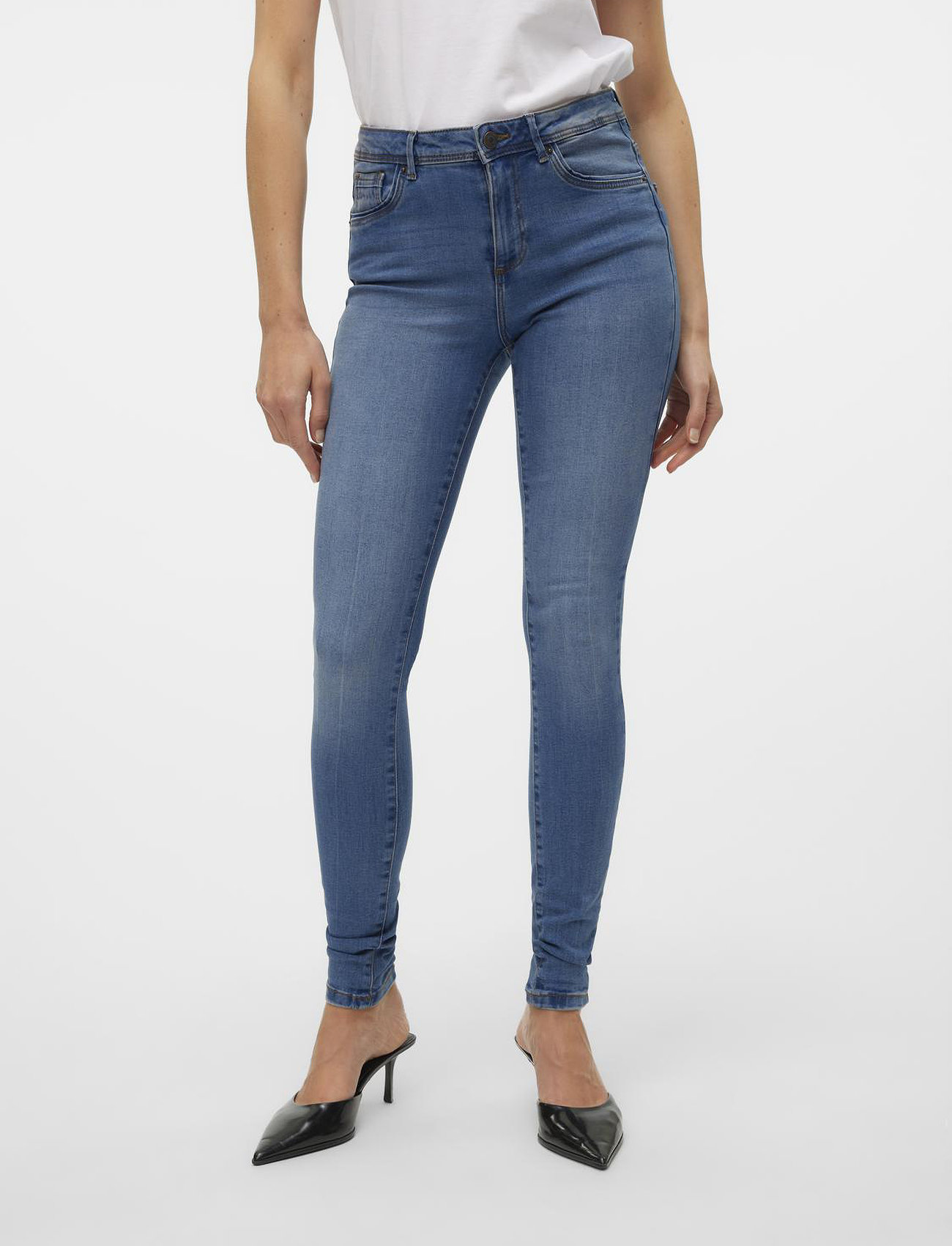 Vero Moda Vmtanya Mr S Piping Jeans Vi349 Ga Noos - - XS x 32 1