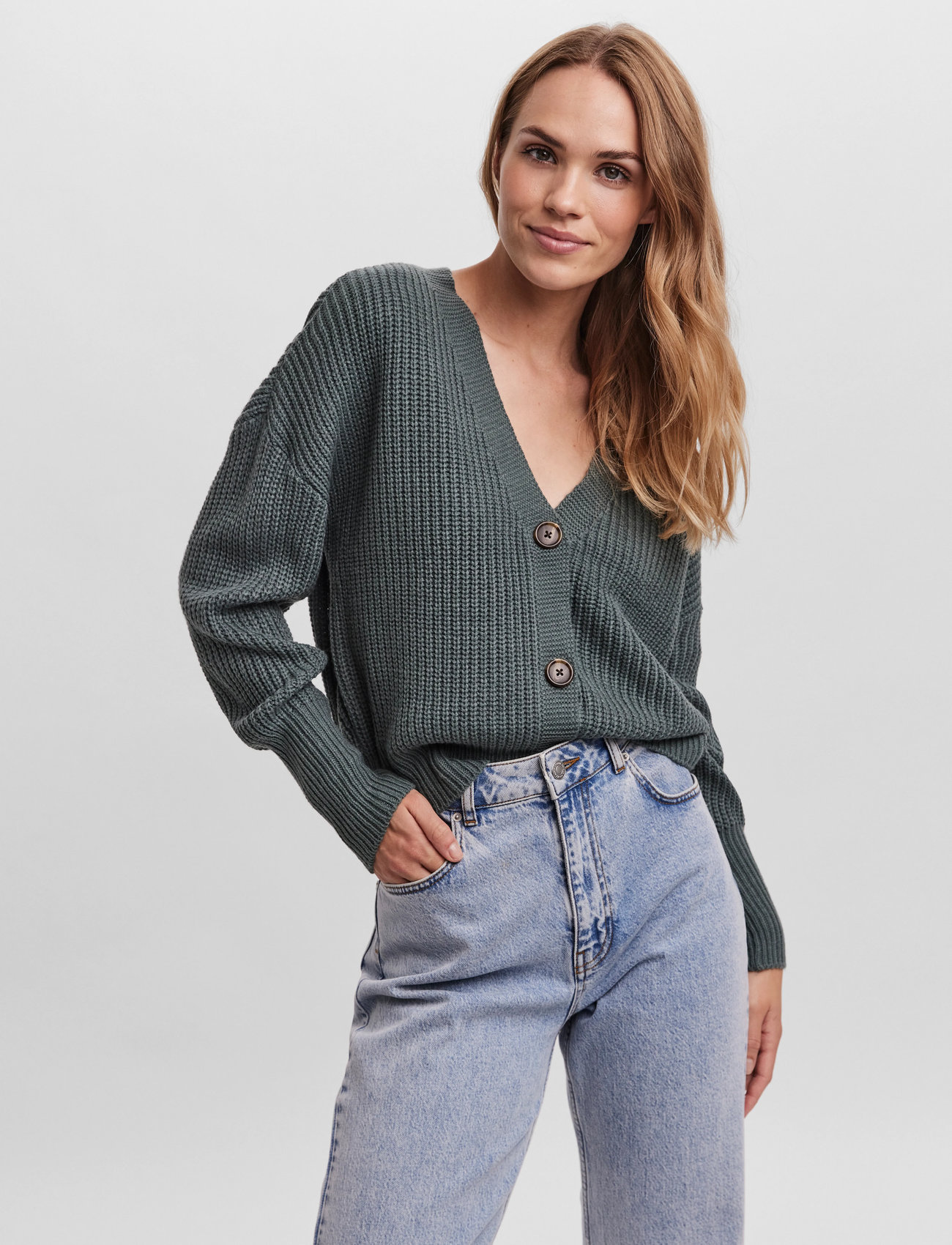 Vmlea LS V-Neck Cuff Cardigan 6