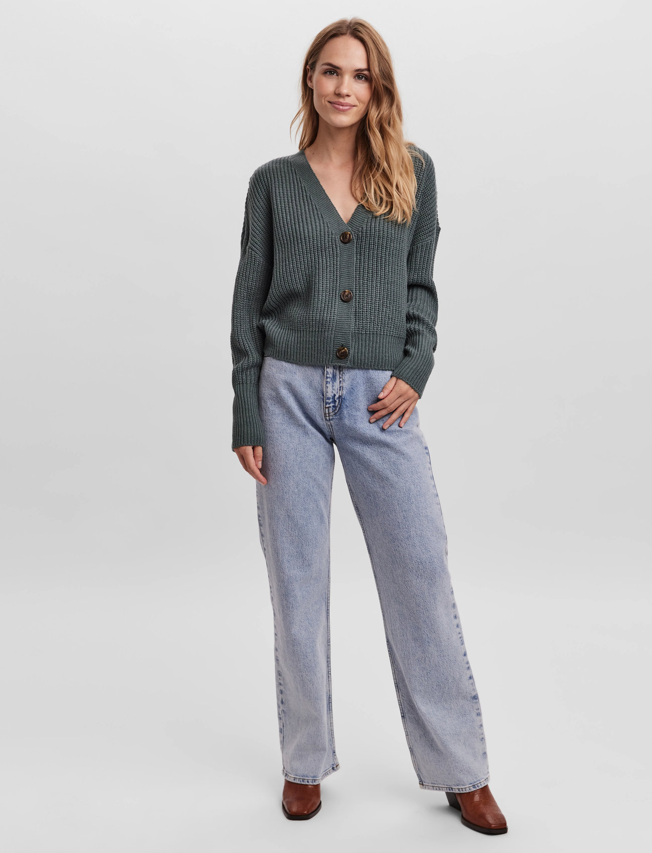 Vmlea LS V-Neck Cuff Cardigan 8