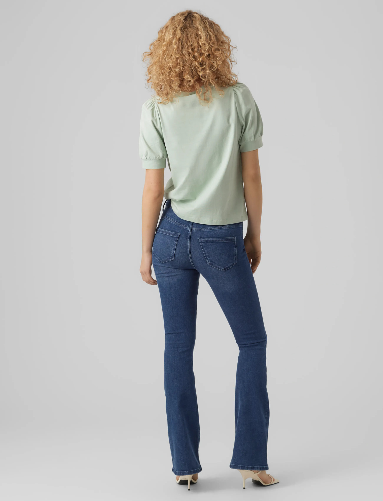 VERO MODA Vmkerry 2/4 O-Neck Top toppar & linnen dam – bild 6